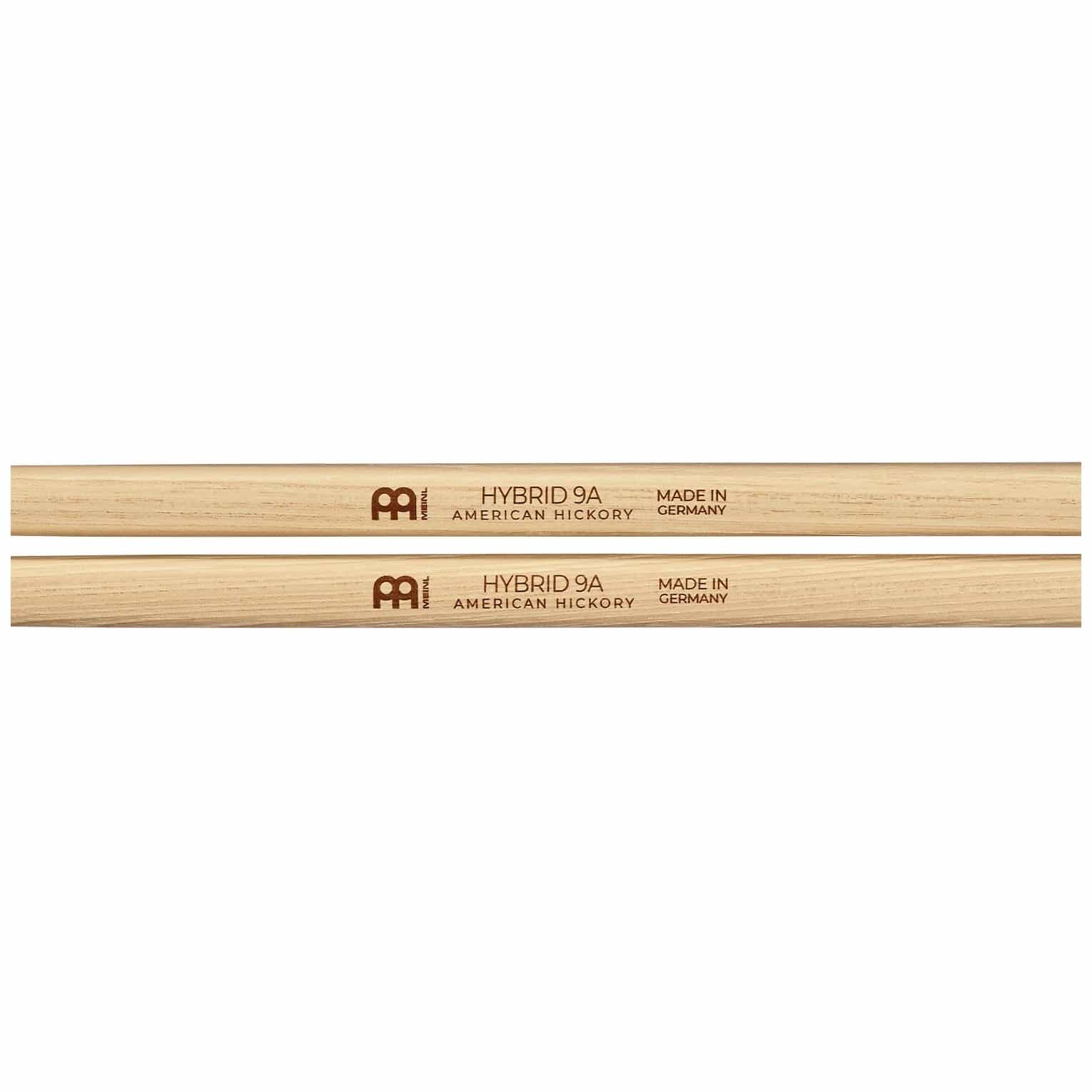 Meinl Stick Brush - Meinl Stick Brush SB133 - Hybrid 9A Drumstick American Hickory - 2