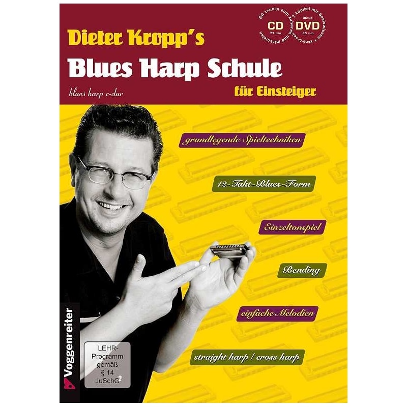 Voggenreiter - Voggenreiter Dieter Kropp s Blues Harp Schule