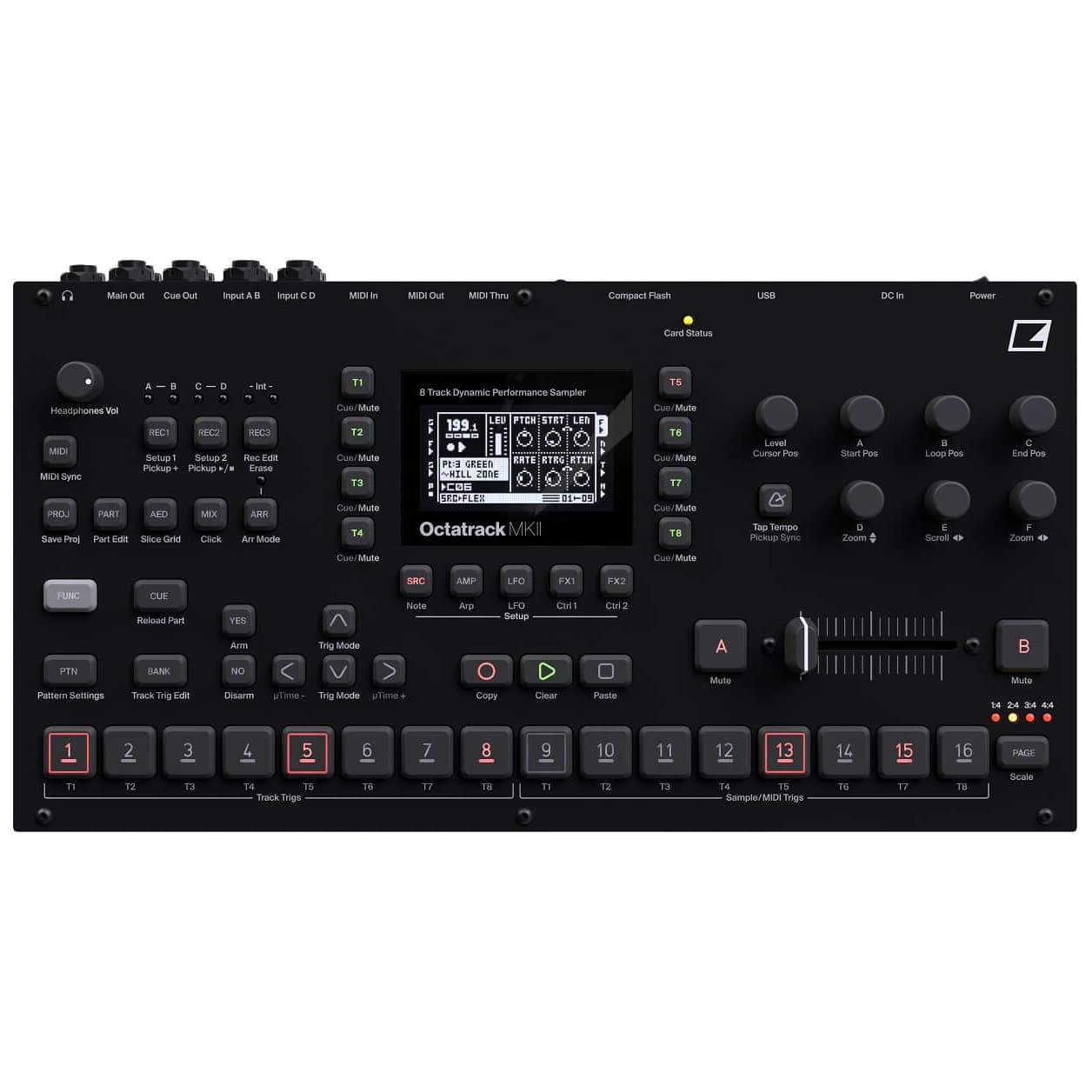 Elektron - Elektron Octatrack MKII Black