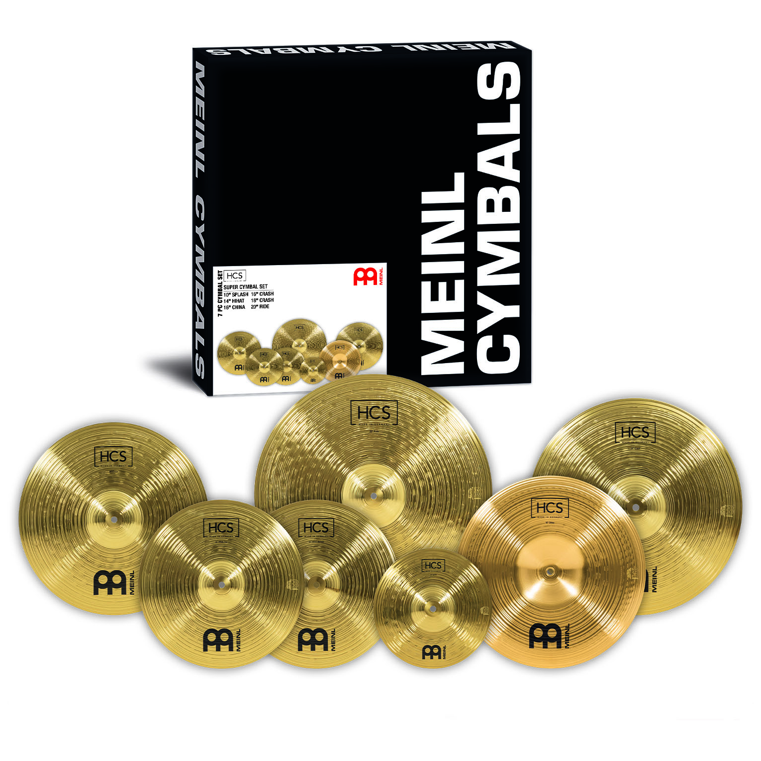 Meinl Cymbals - Meinl Cymbals HCS-SCS - HCS Super Cymbal Set