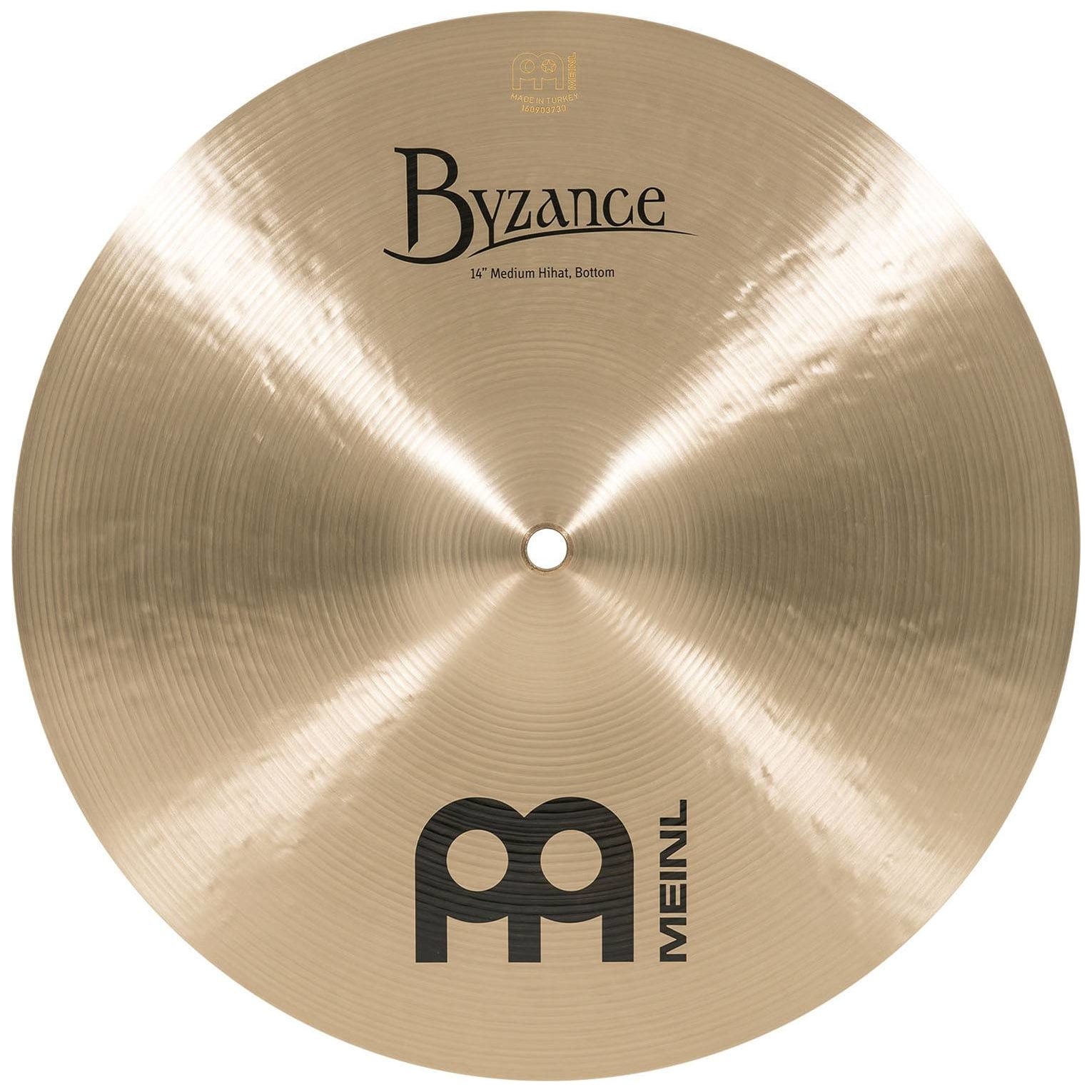 Meinl Cymbals - Meinl Cymbals B14MH - 14 Byzance Traditional Medium Hihat - 7