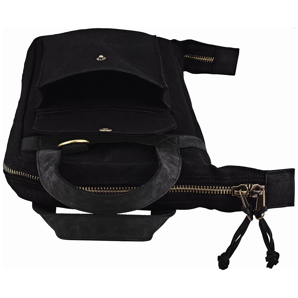 Image of Meinl cymbals mwsbk canvas collection stick bag, classic black 10028397 2