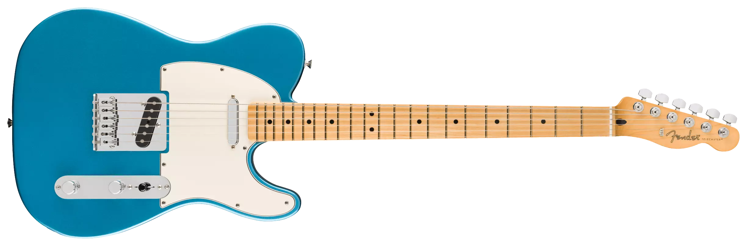 Fender 75th Anniversary Player II Baritone Telecaster MN Lake Placid Blue 1