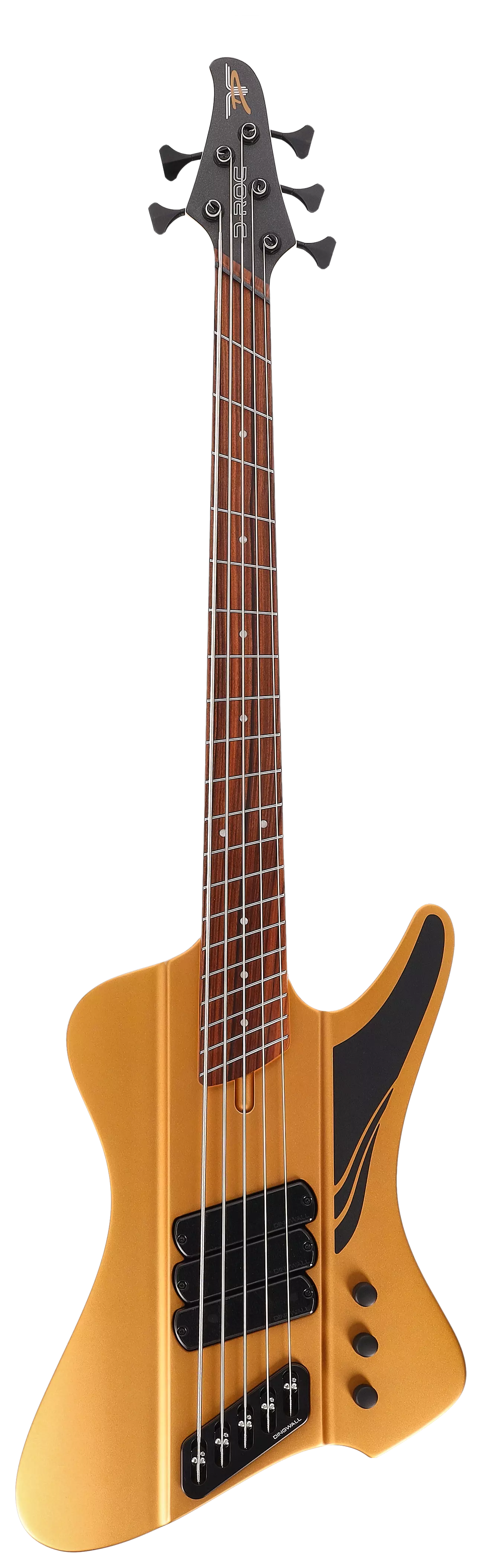 Dingwall LTD D-Roc 5-String Ducati Gold Matte