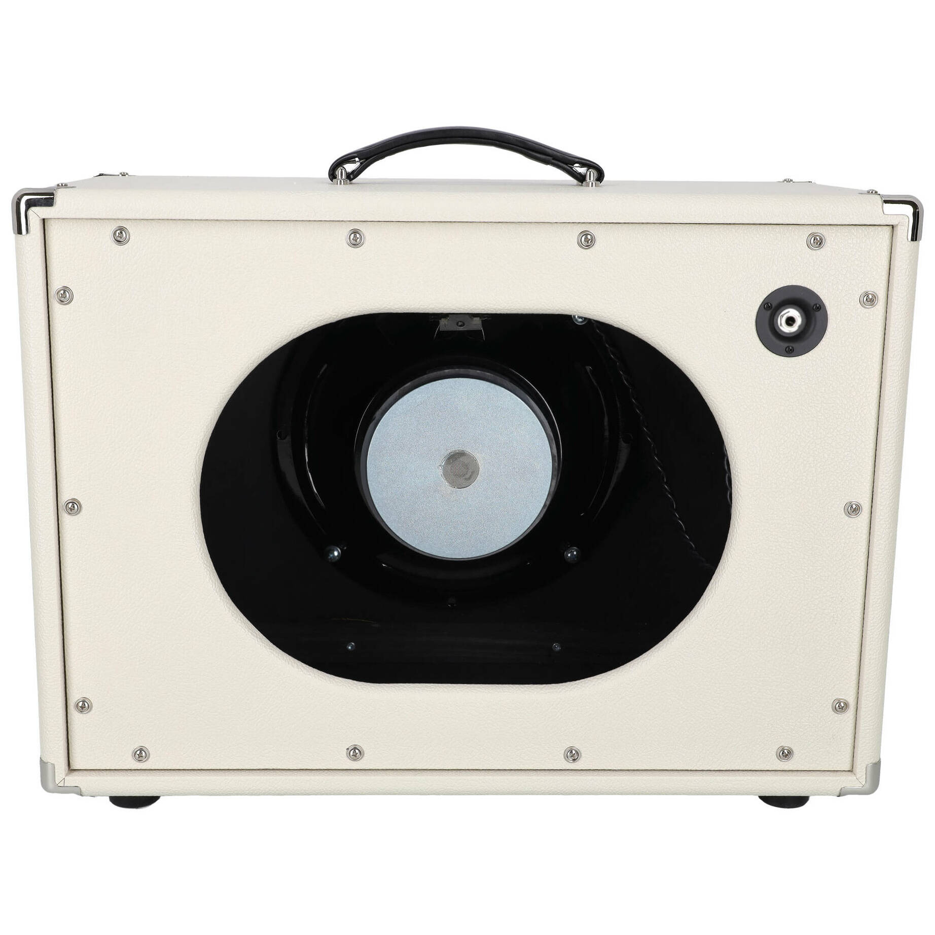 Hook Amplification 1x12 Wizard Cabinet WGS Oval Ivory Oxblood 3