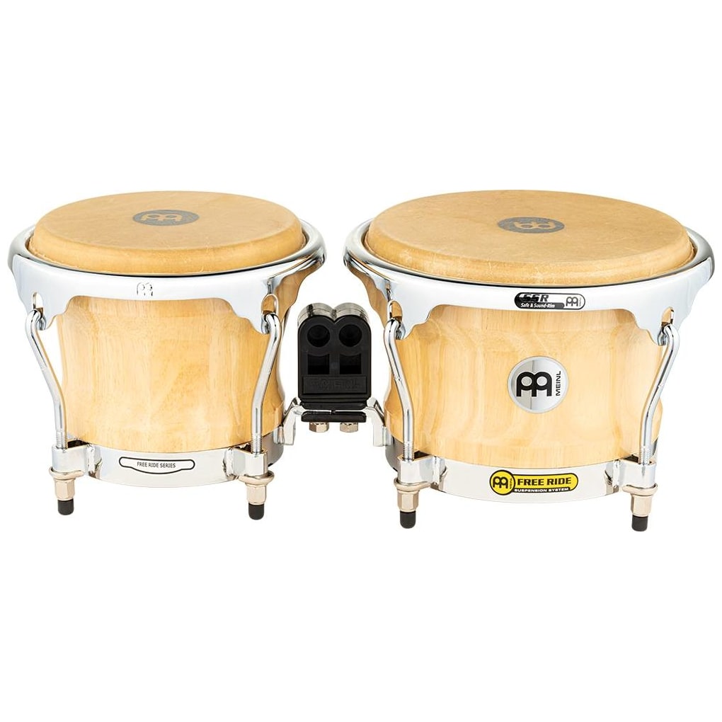Meinl Percussion - Meinl Percussion FWB400NT - Professional Series FWB400 Wood Bongo,Natural - 5