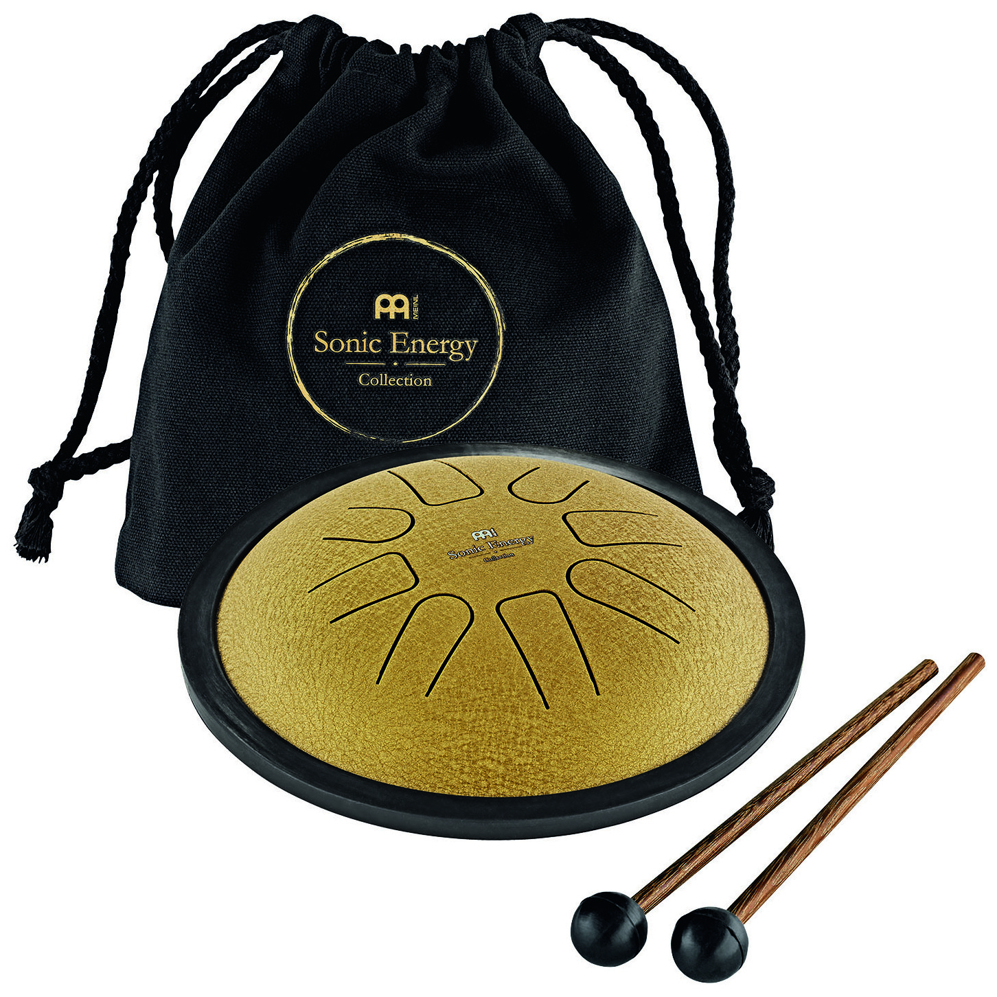 Meinl Sonic Energy SSTD3G - Small Steel Tongue Drum 7", C Minor, 8 Töne, Gold 3