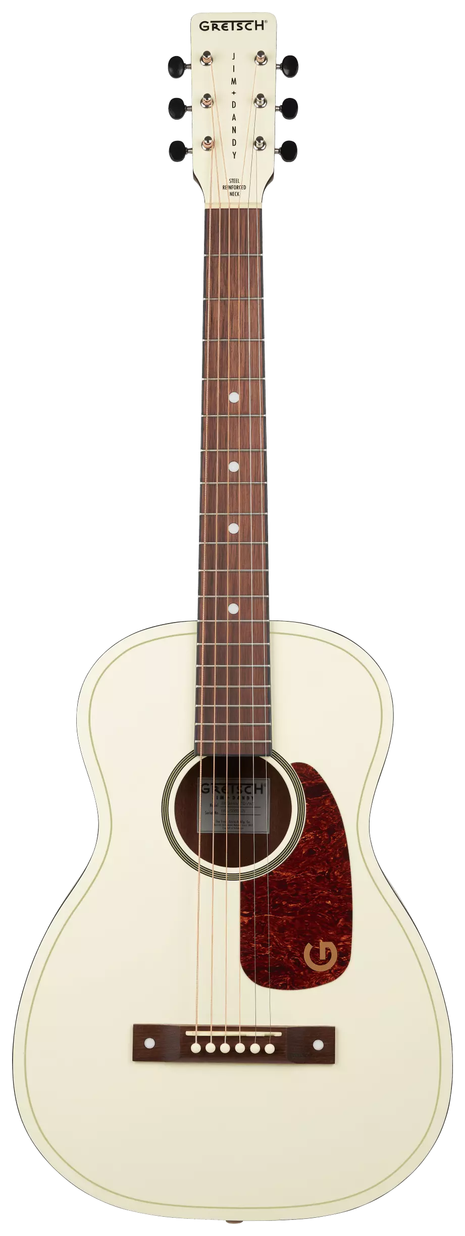 Gretsch LTD Jim Dandy Parlor WLN Vintage White