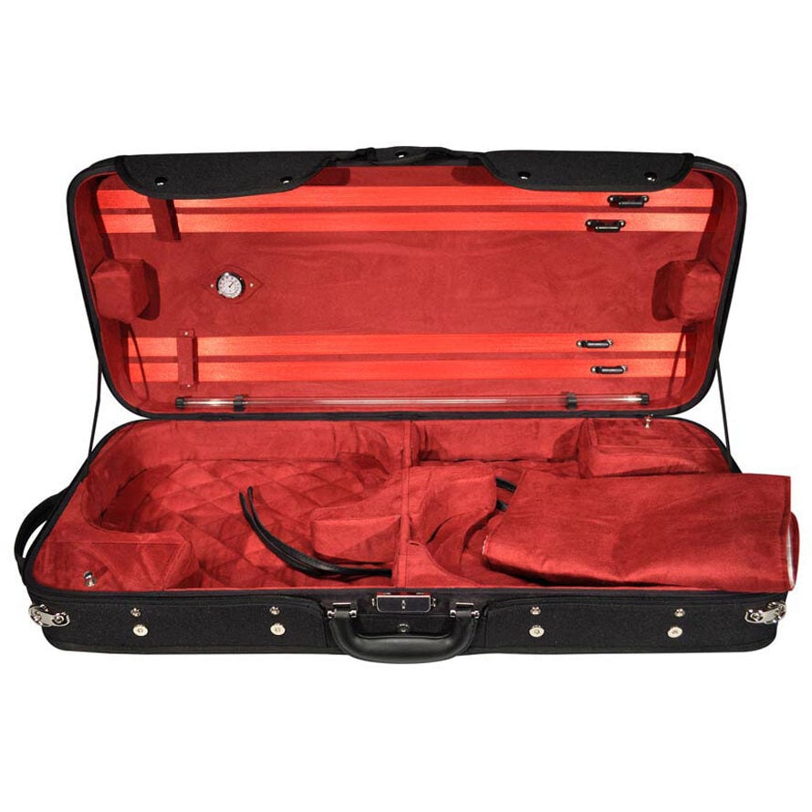  DC-160-BR Violincase 2 Violins 4/4