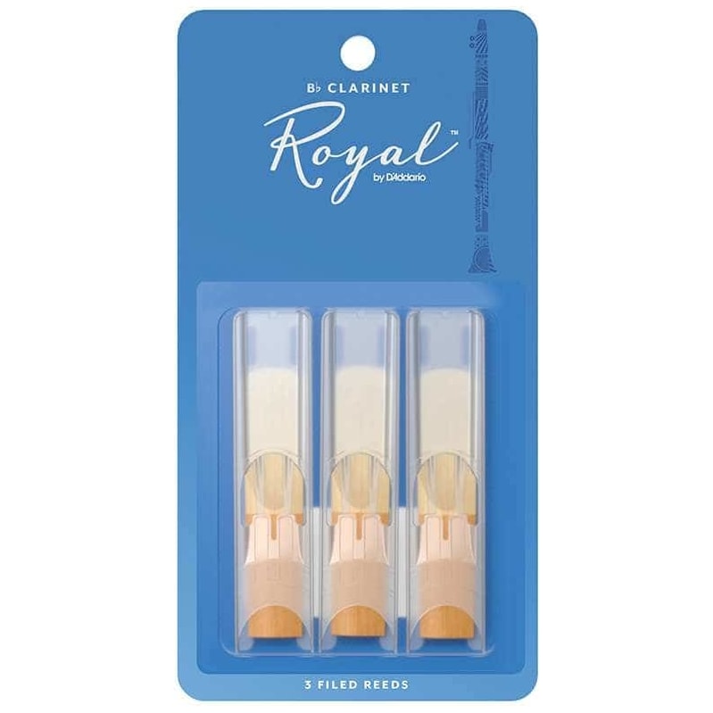 D’Addario Woodwinds - D’Addario Woodwinds Royal - Bb Klarinette 1,5 - 3er Pack