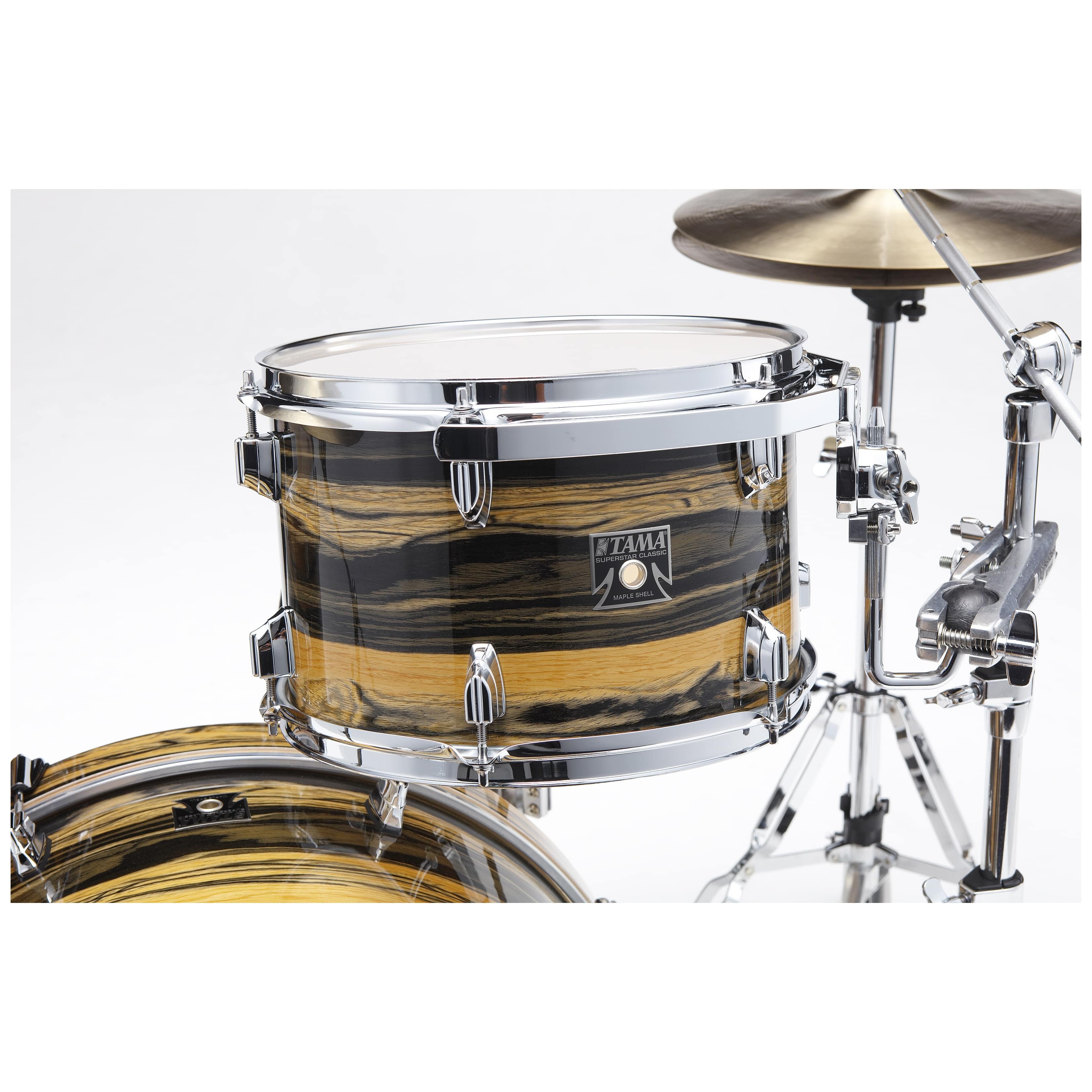 Tama CK32RZ-NET - Superstar Classic 3-tlg. Shell Set Natural Ebony Tiger Wrap 1