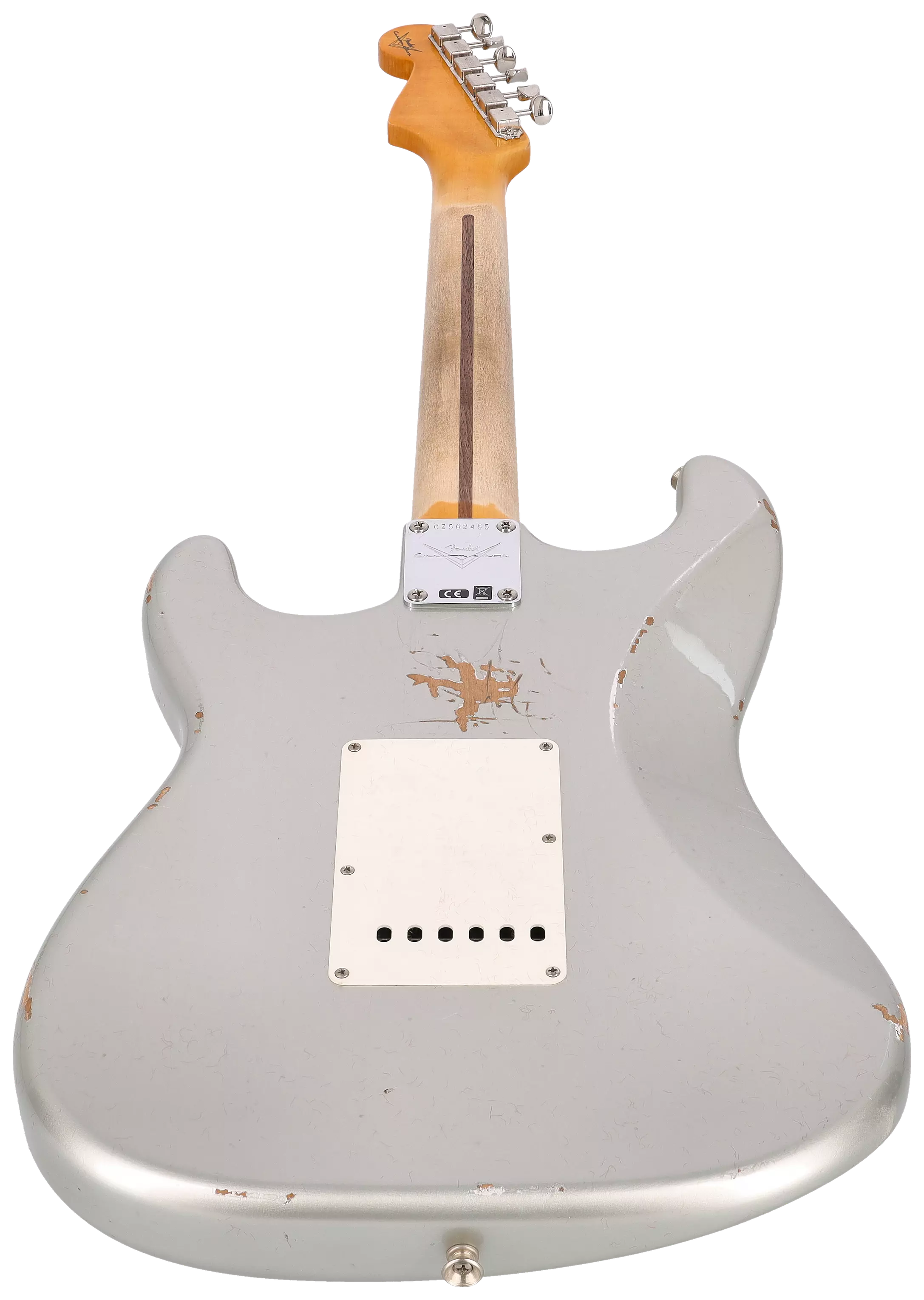 Fender Custom Shop 1963 Stratocaster Relic Aged Inca Silver Metallic #1 7