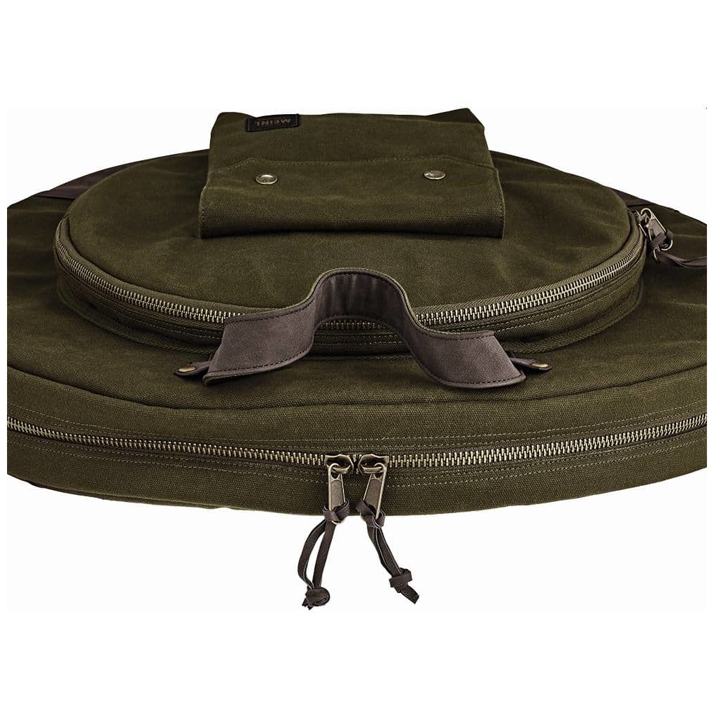Image of Meinl cymbals mwc22gr 22 canvas collection cymbal bag  forrest green 10028395 1