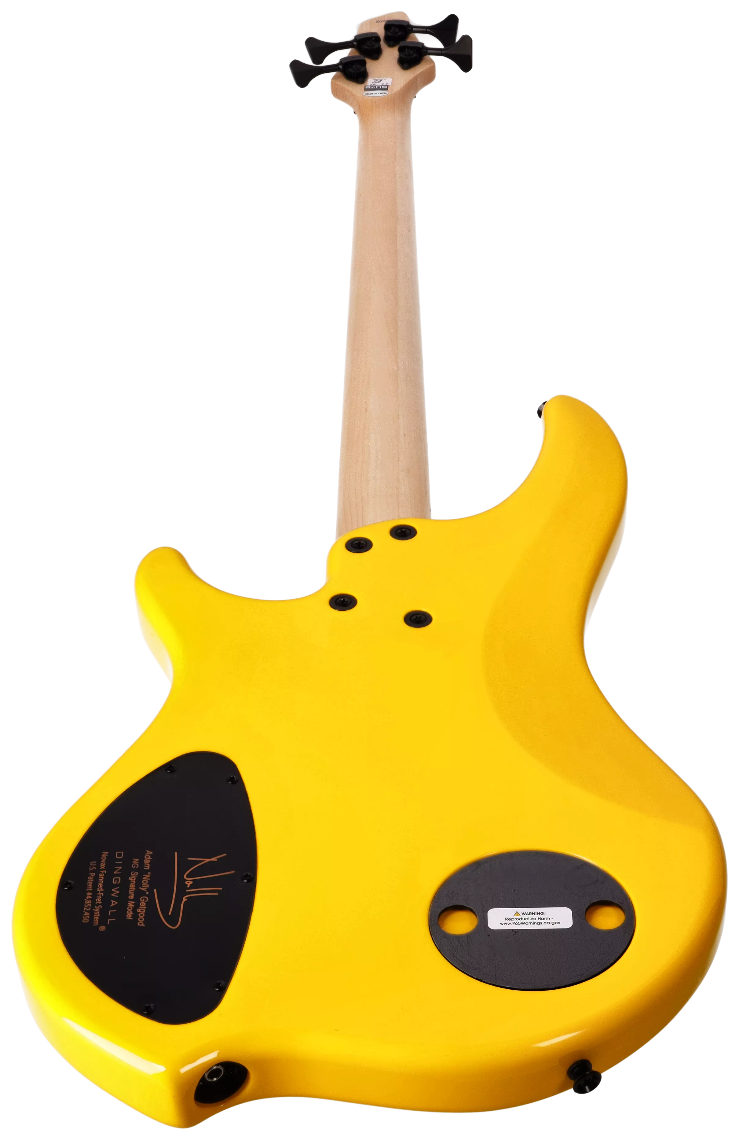 Dingwall LTD NG-3 4-String Ferrari Yellow 6