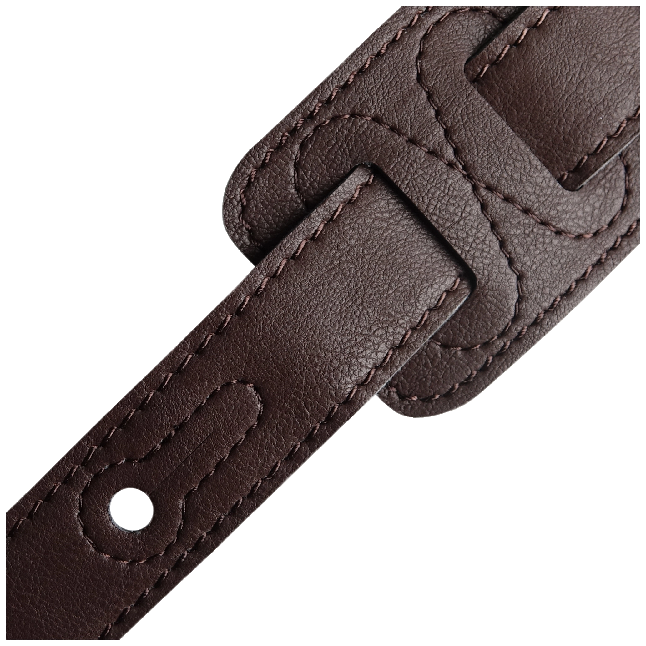 Richter Backline Gitarrengurt Leatherette I Vegan Brown 4