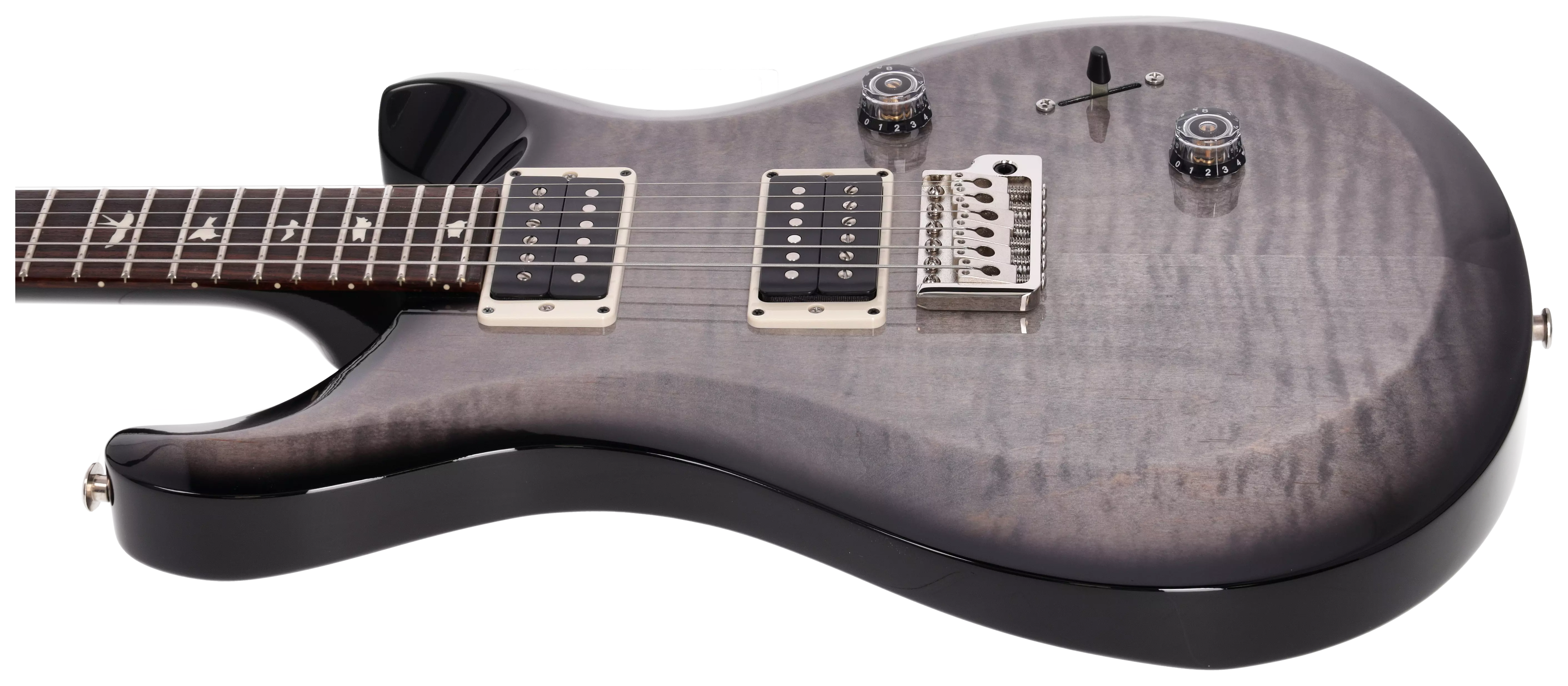PRS S2 Custom 24 Faded Gray Black Burst 5