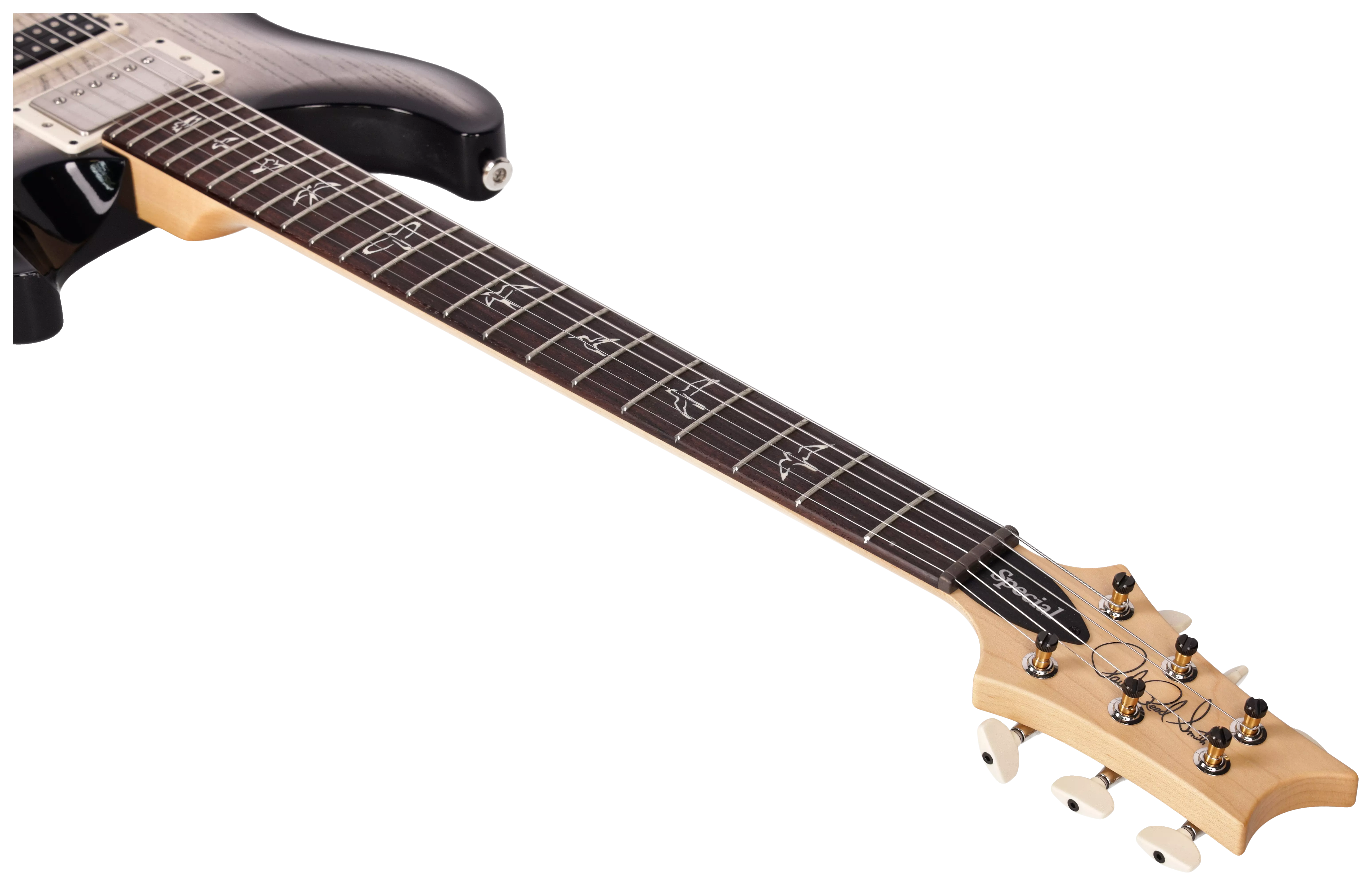 PRS Swamp Ash Special White Doghair Smokeburst #1 15