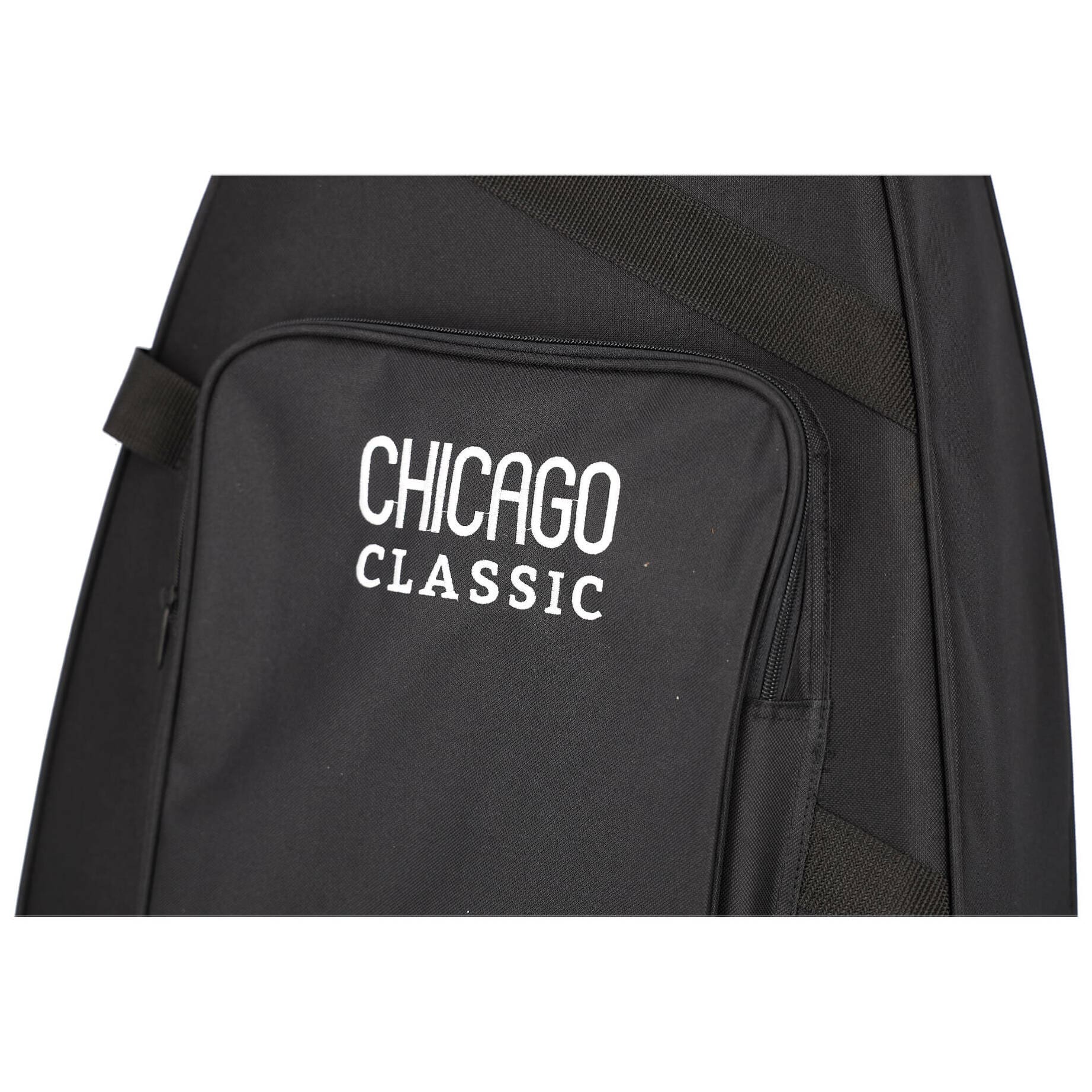 Chicago Classic Lightweight Koffer Western-Gitarre Schwarz 9