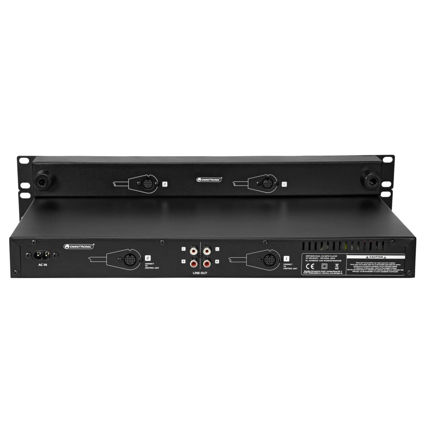 Omnitronic XDP-3001 CD/MP3 Player 3