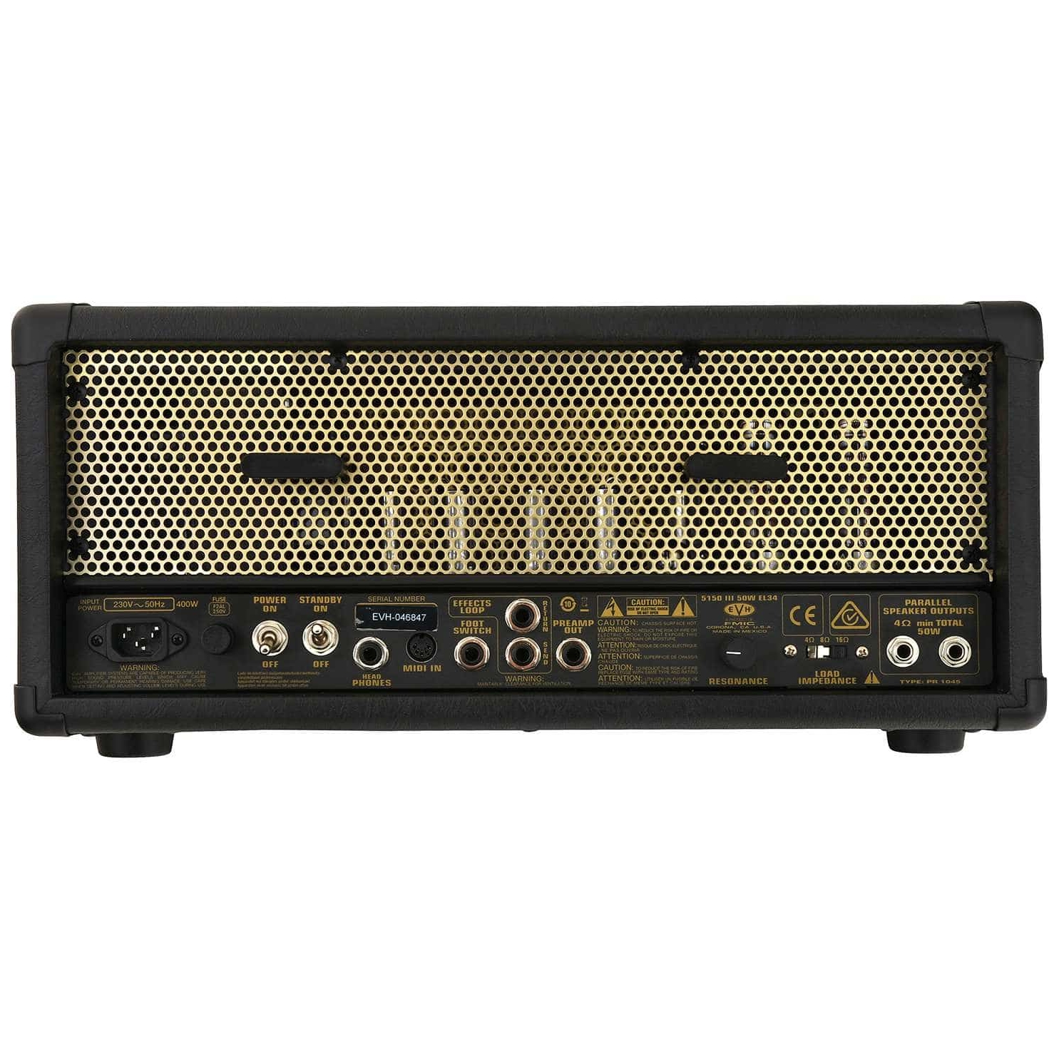 EVH - EVH 5150 III 50 Watt EL34 Head Black - 3