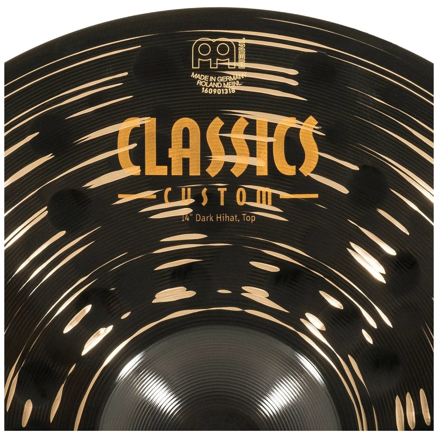 Meinl Cymbals - Meinl Cymbals CC14DAH - 14 Classics Custom Dark Hihat - 6