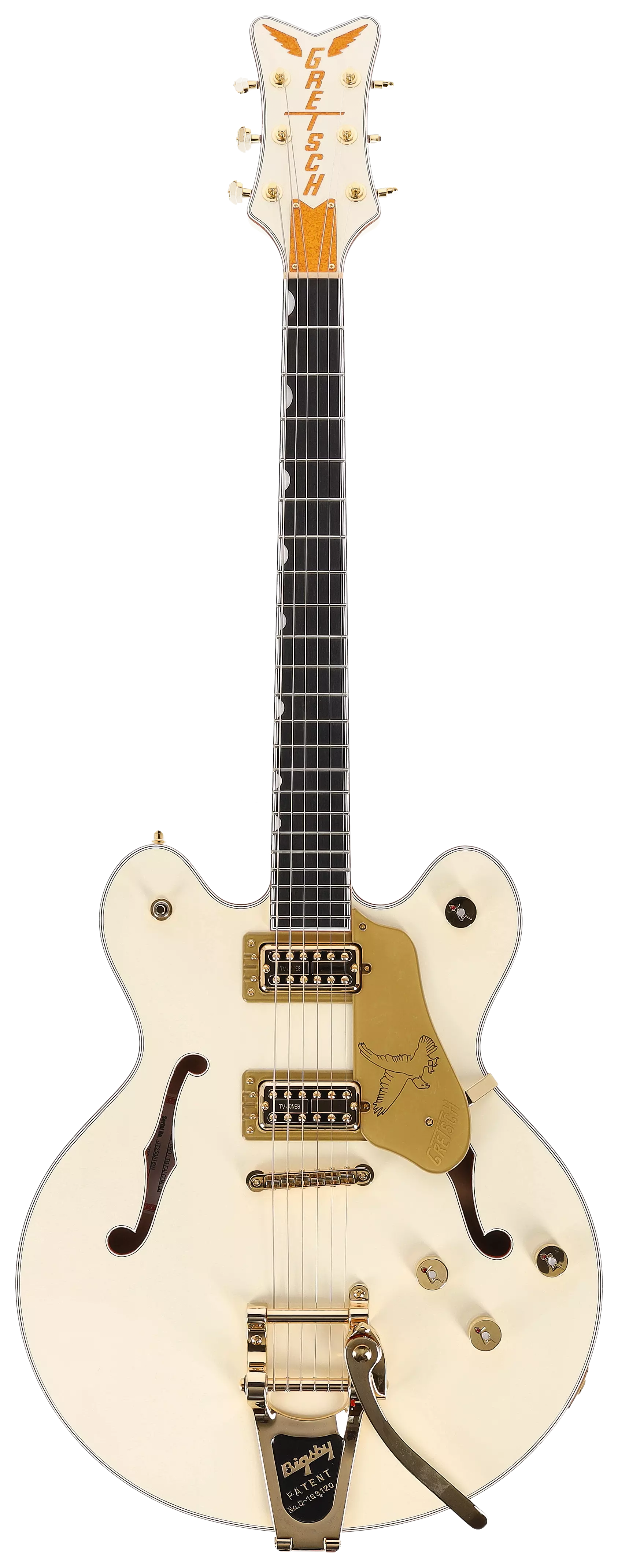 Gretsch LTD Falcon Center Block Bigsby GH EB Vintage White