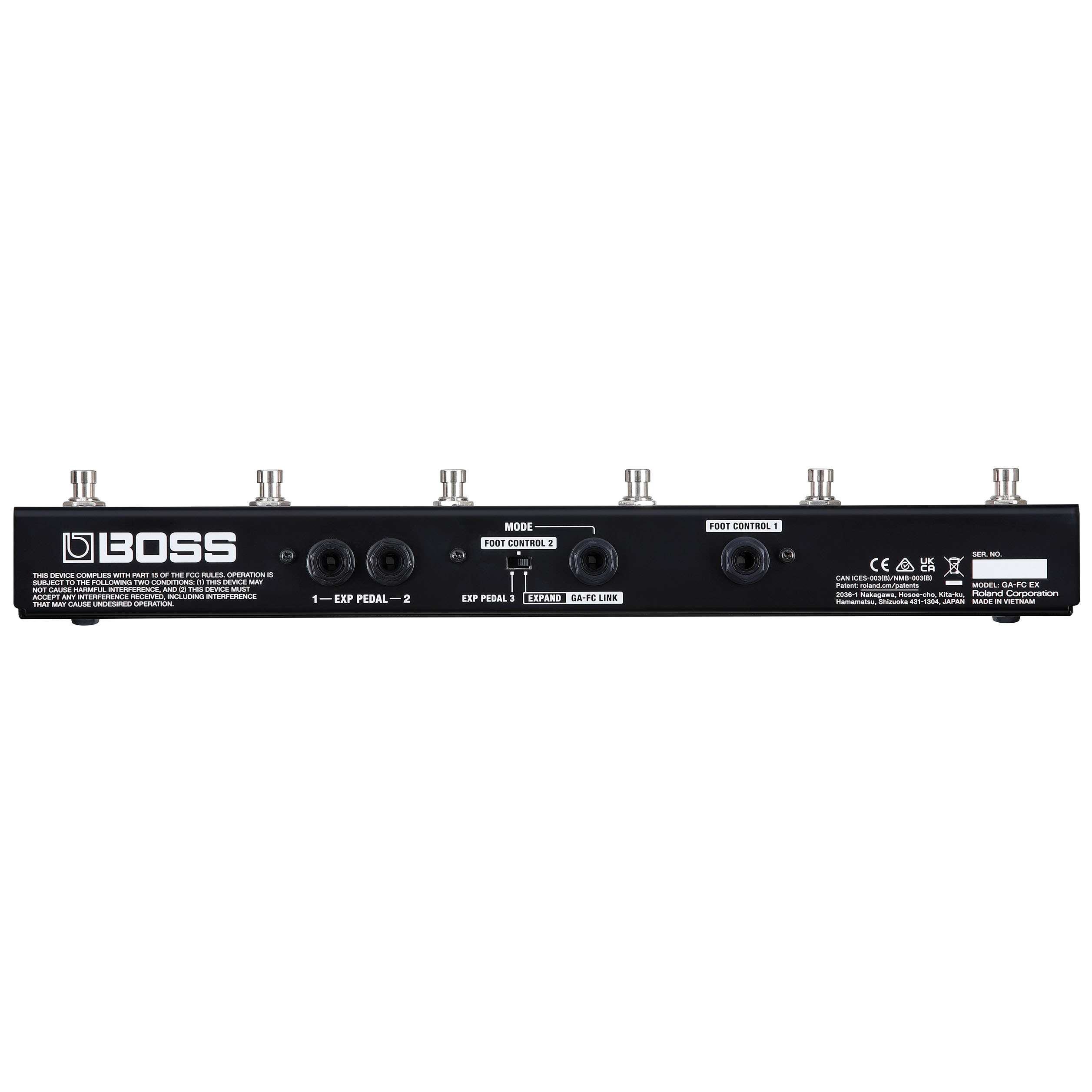 Boss GA-FC-EX Floor Controller 2