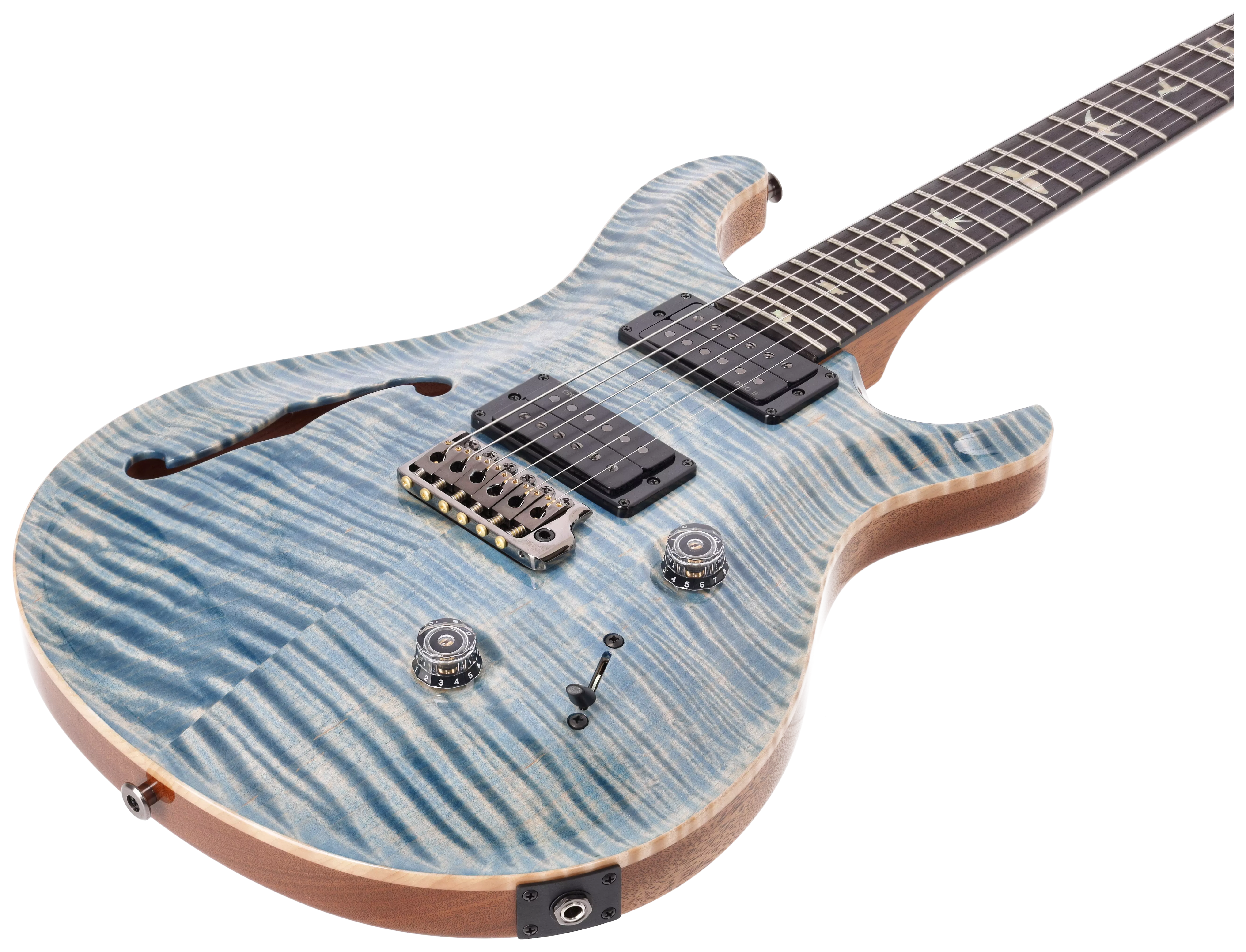 PRS Custom 24 Semi-hollow Faded Indigo 4