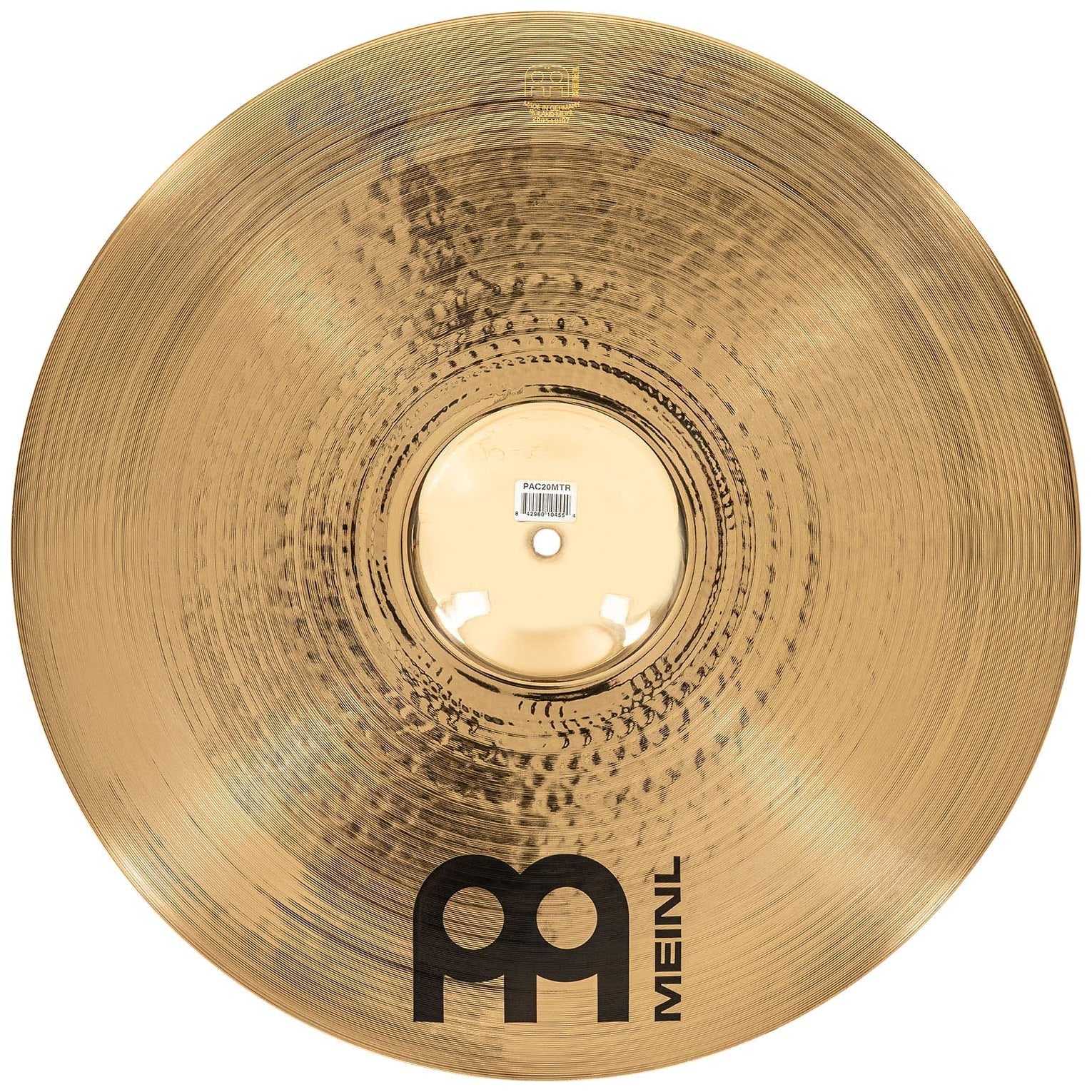 Meinl Cymbals - Meinl Cymbals PAC20MTR - 20 Pure Alloy Custom Medium Thin Ride - 4