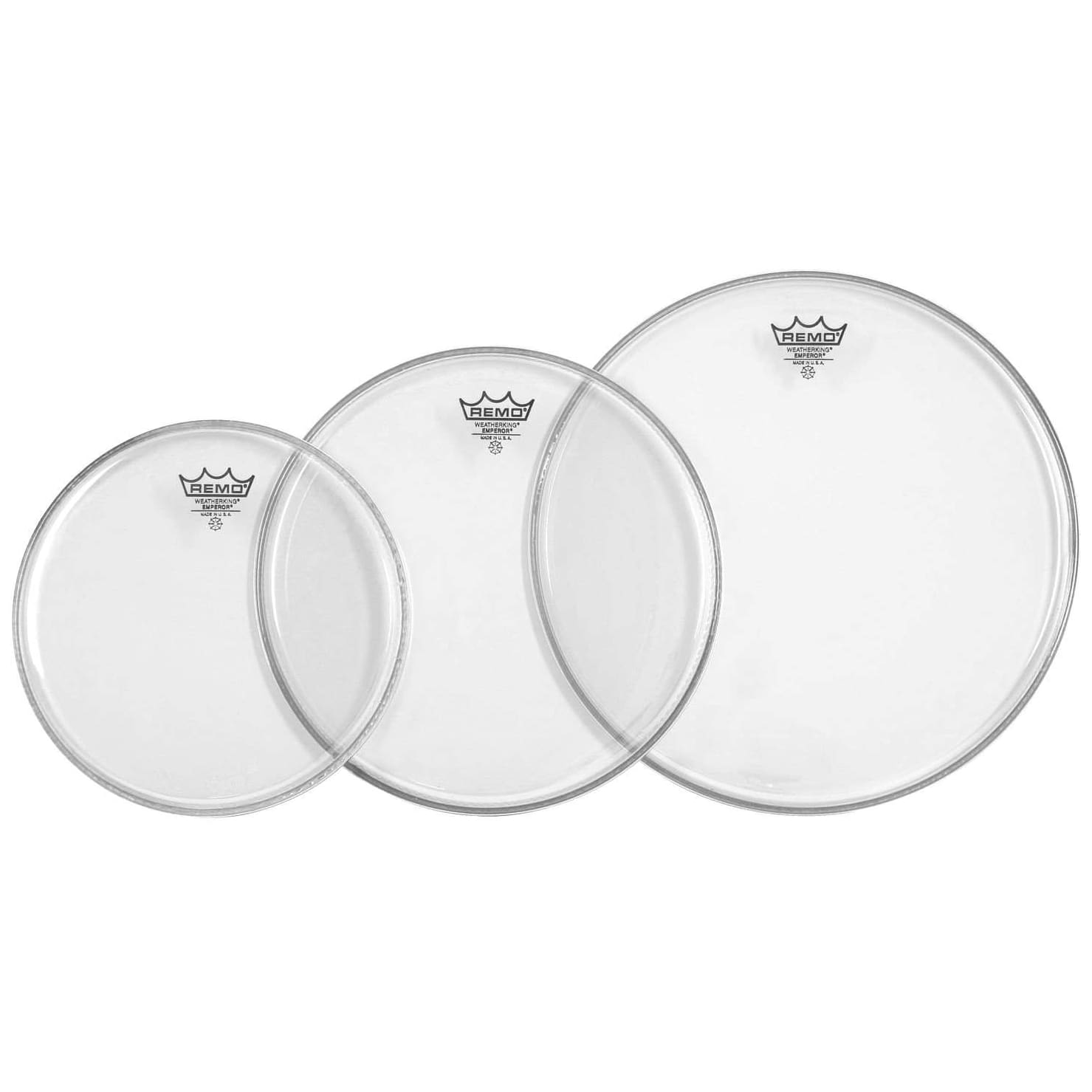 Remo - Remo Emperor - Tom Pack - Clear - 10-12-14 - Zoll