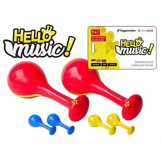 Voggenreiter Hello Music! (App) with Maracas