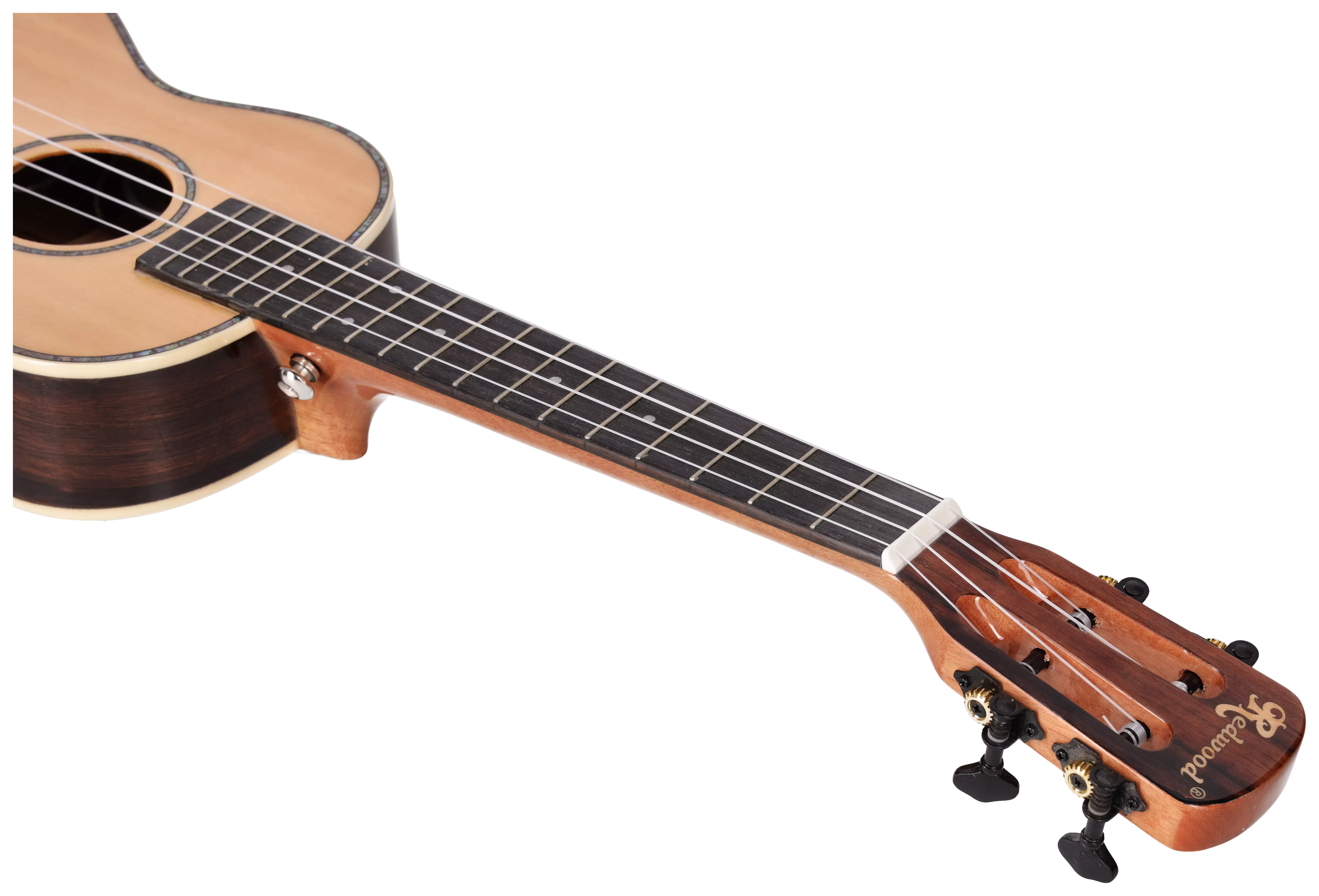 Redwood Halo-Halo Tenor Ukulele Solid Top Gloss + Pickup 5