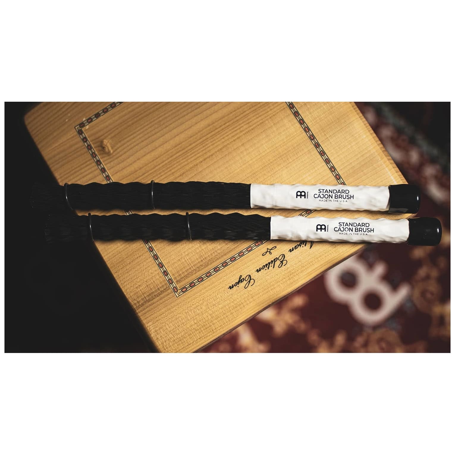 Meinl Stick Brush - Meinl Stick Brush SB305 - Standard Cajon Brush - 4