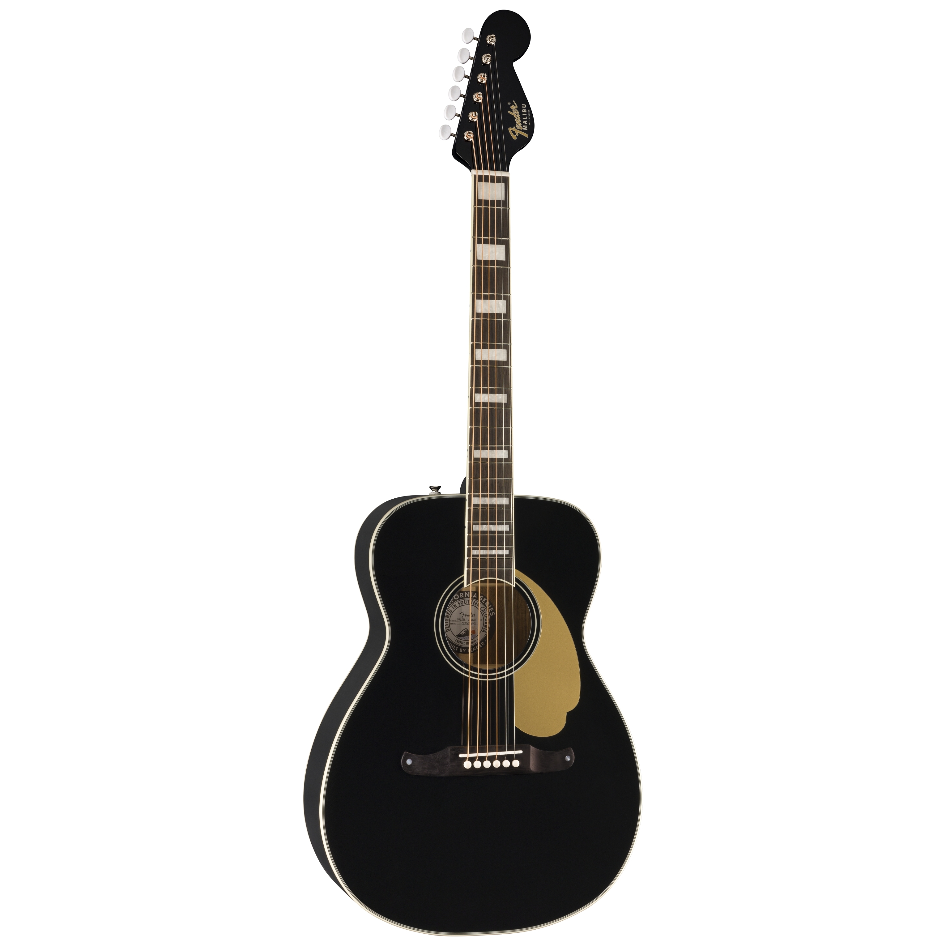 Fender Malibu Vintage BLK 4