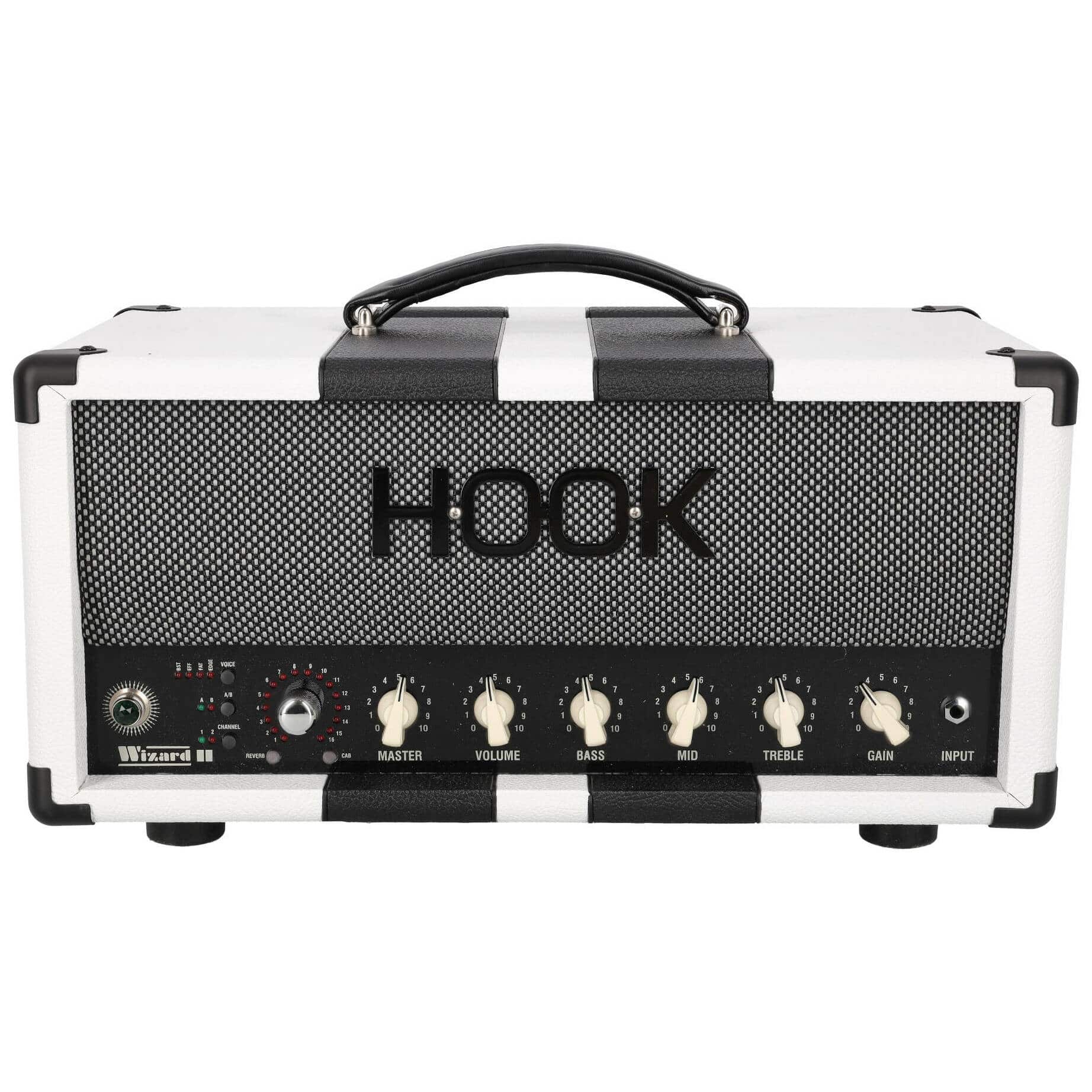 Hook Amplification Wizard Head IR White Black V2 2