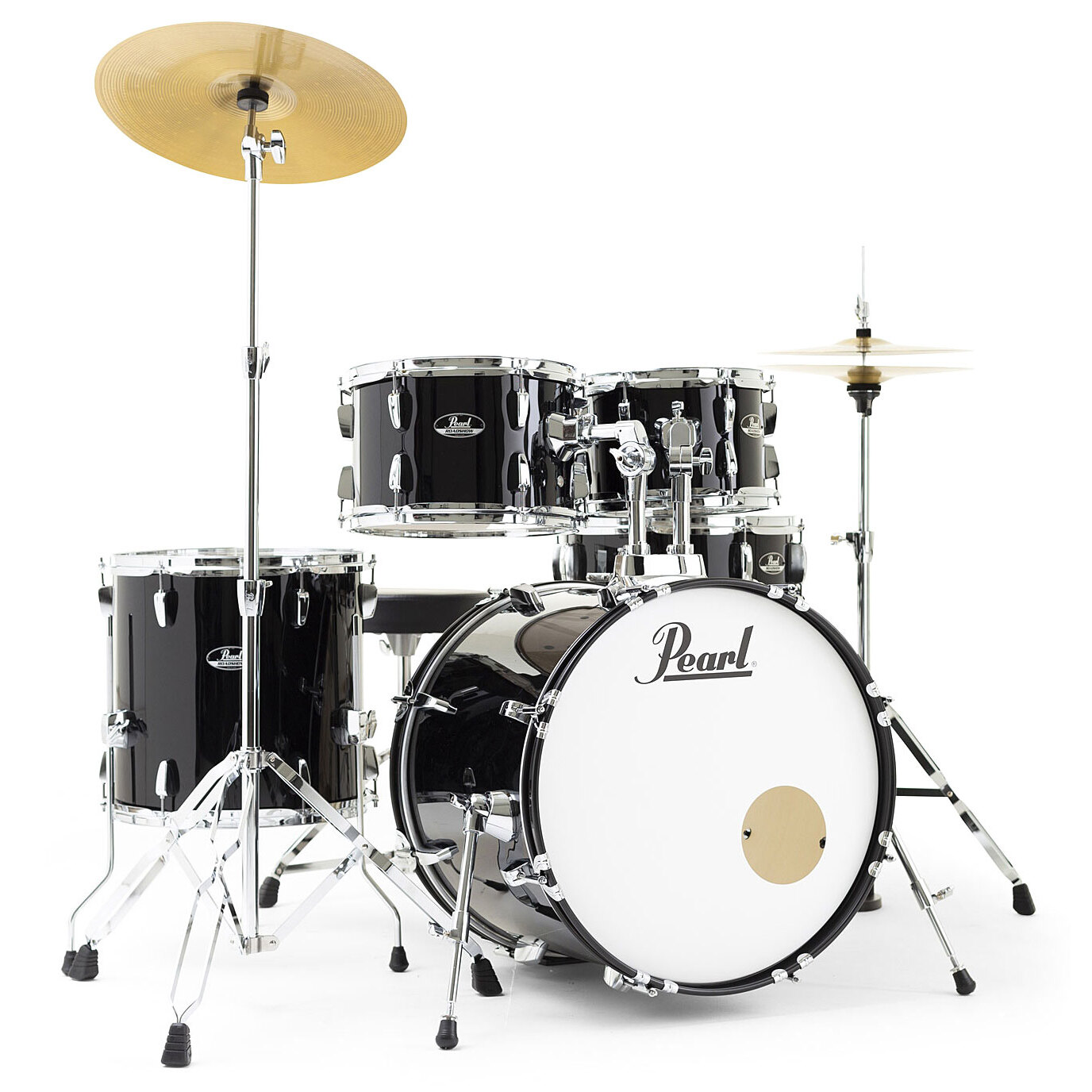 Pearl Roadshow 20" Jet Black with Solar Cymbals