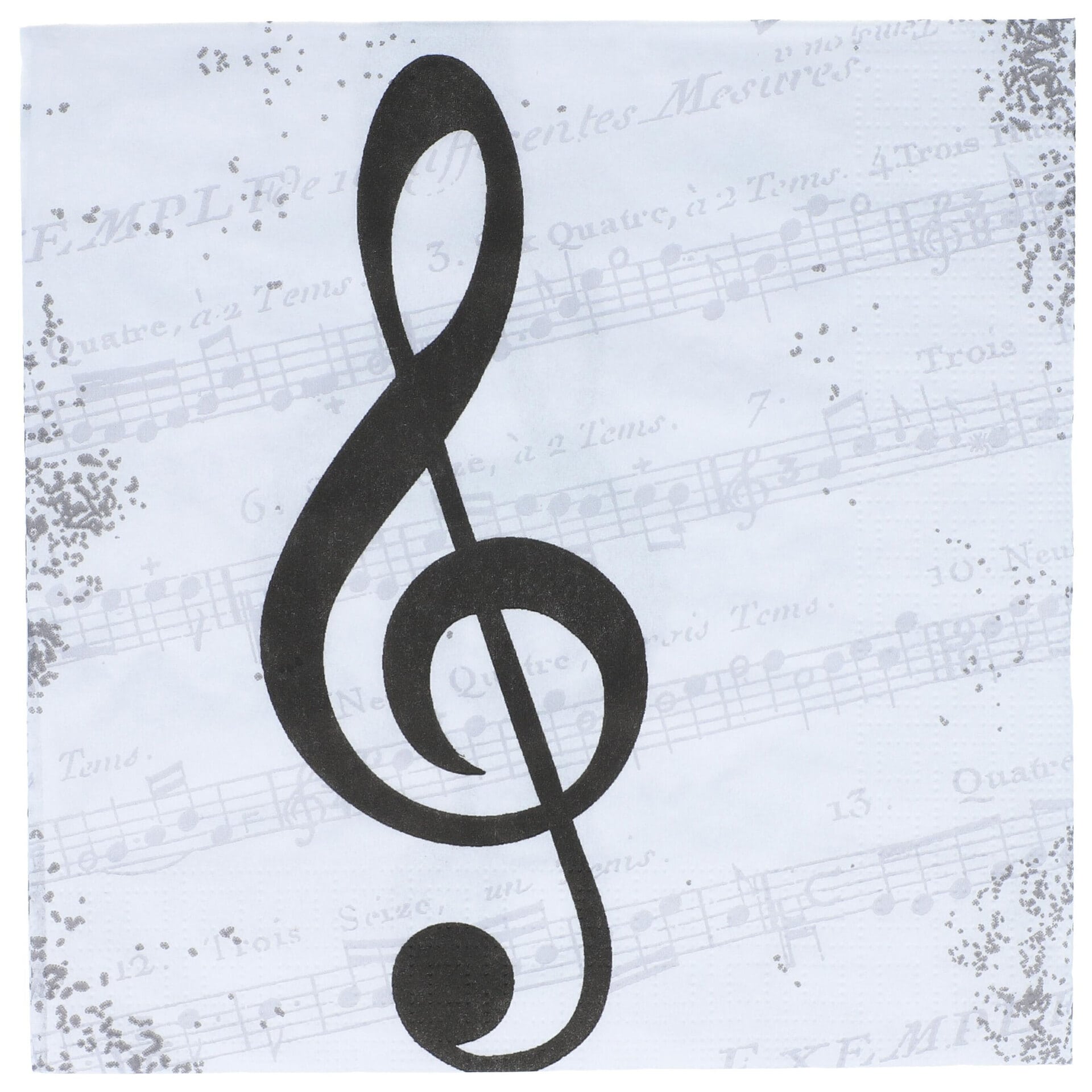 Musikboutique Kübler Napkins - I love music