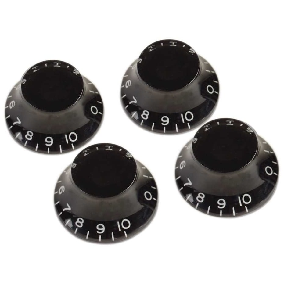 Gibson - Gibson Top Hat Knobs Viererpack - Black