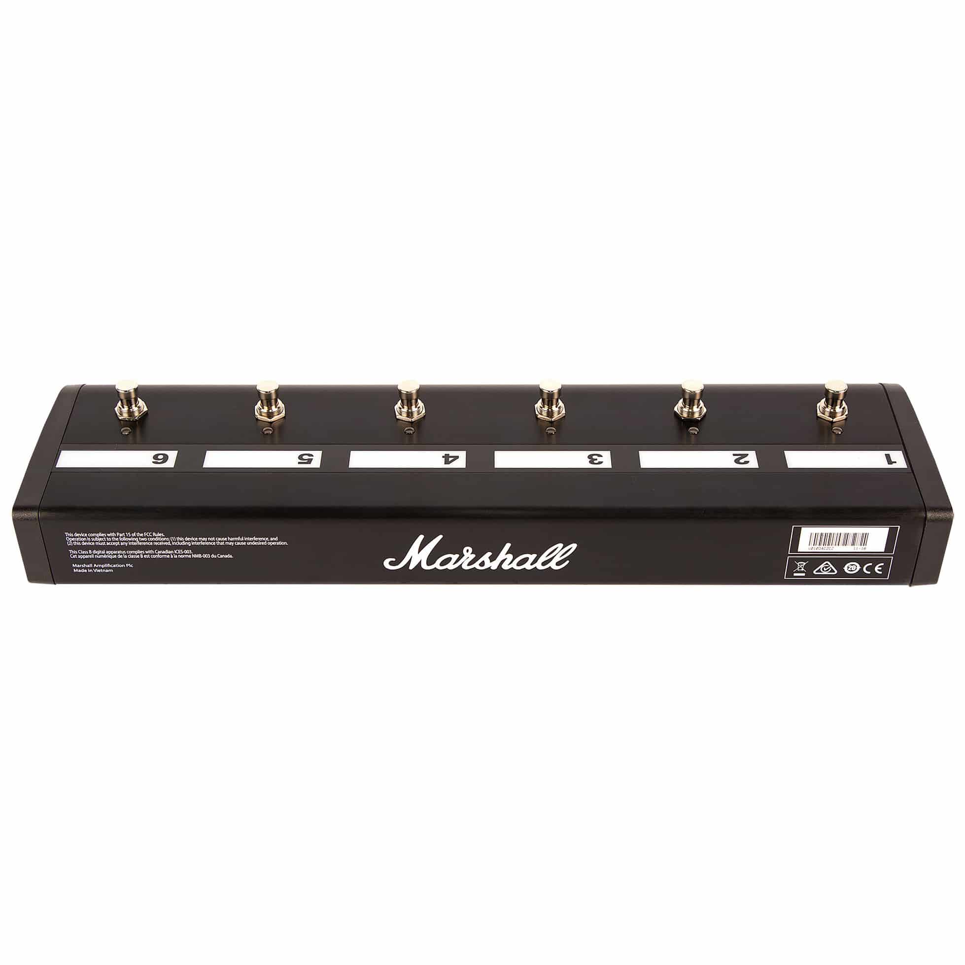 Marshall Fußschalter 6-Fach MRPEDL 91016 2