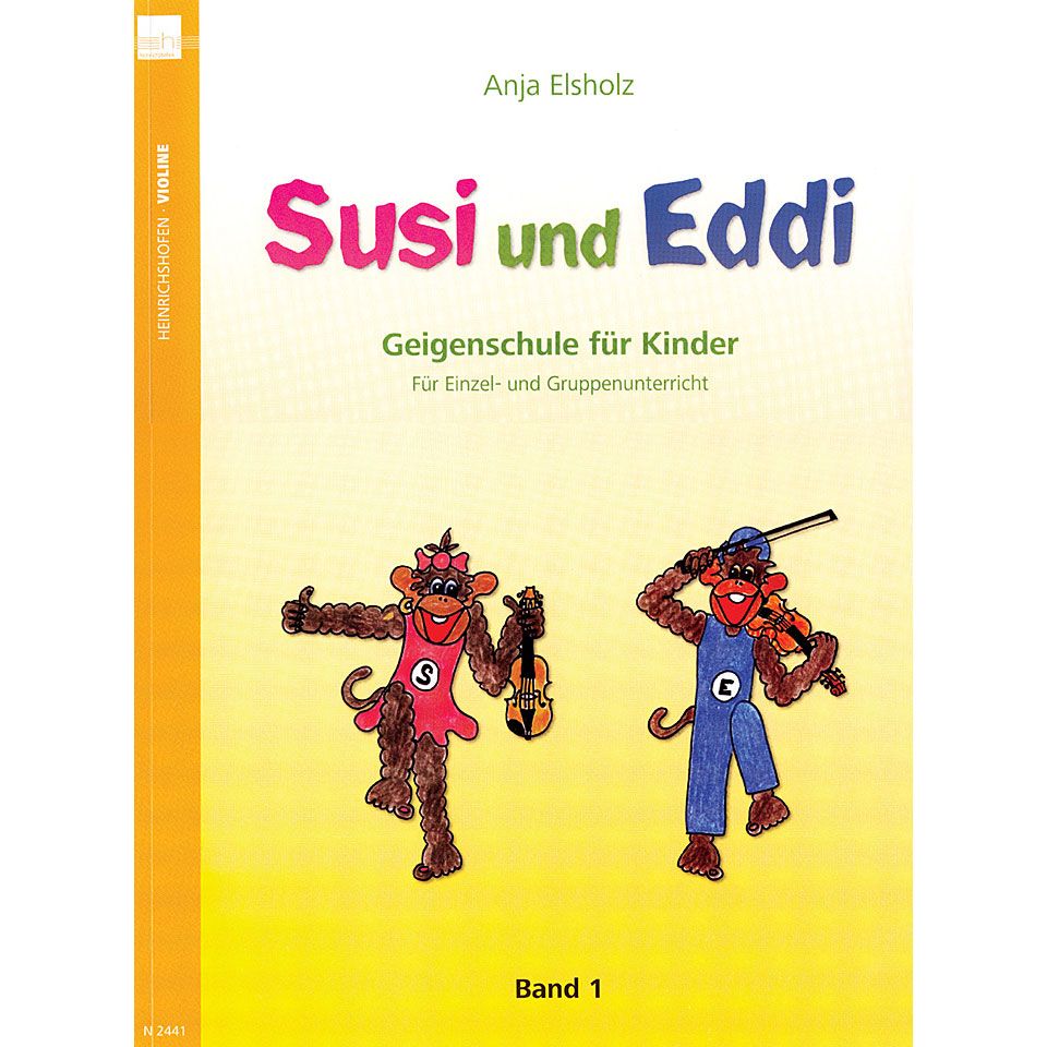 Heinrichshofen Susi & Eddi Geigenschule für Kinder Bd.1