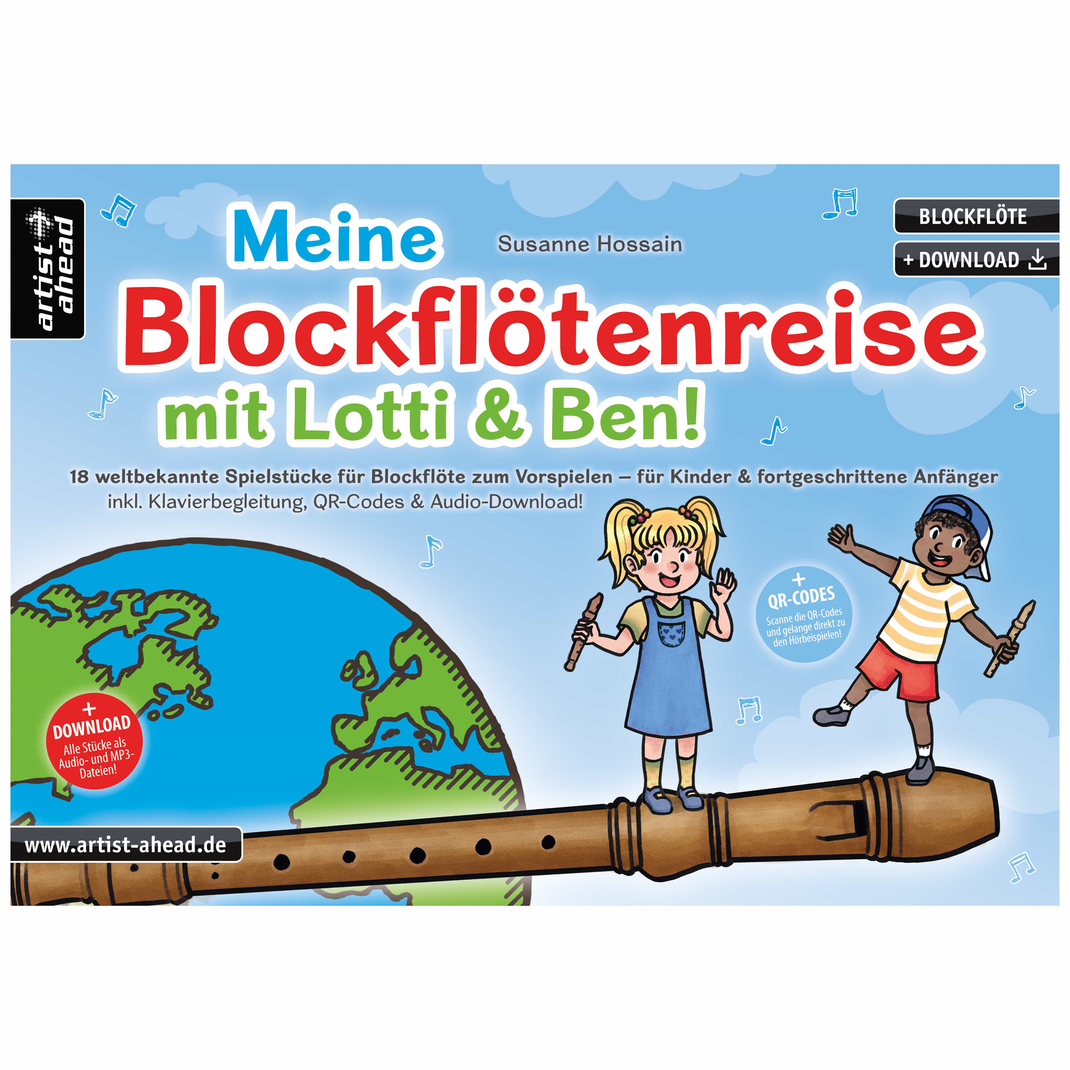 Artist Ahead Meine Blockflötenreise mit Lotti & Ben! - Susanne Hossain