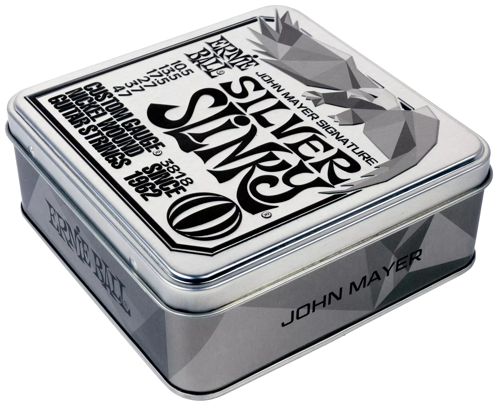 Ernie Ball EB3818 Slinky Nickel John Mayer Silver Signature 3er Pack | 010.5 - 047 1