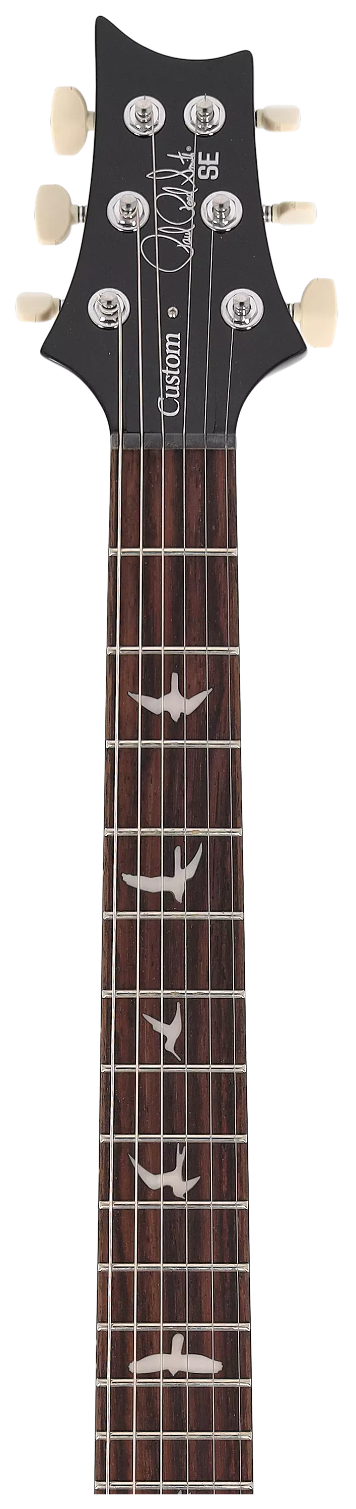 PRS SE Custom 24 Faded Gray Black Burst - session Select  - 11
