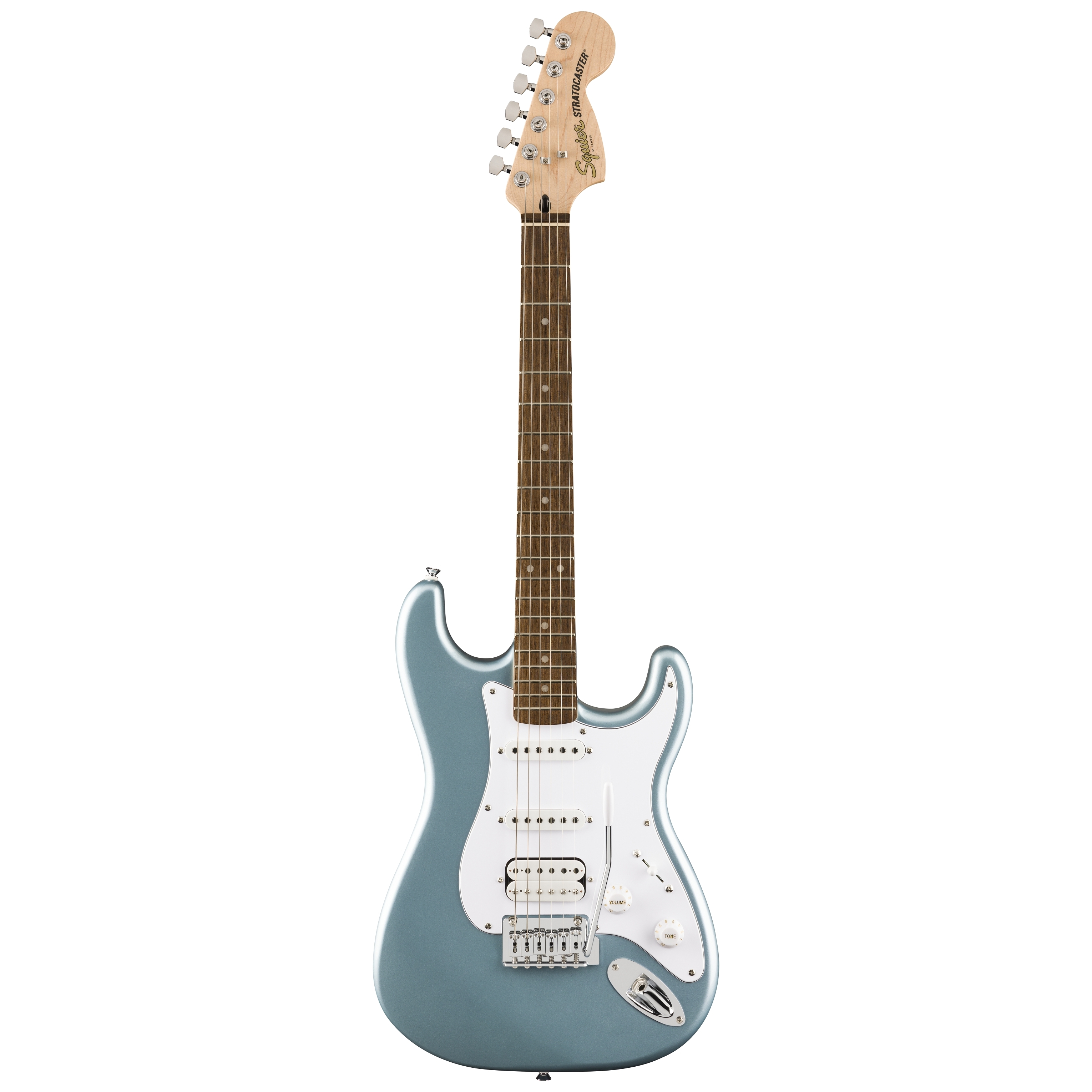 Squier by Fender Affinity Stratocaster Junior HSS LRL WPG Ice Blue 6