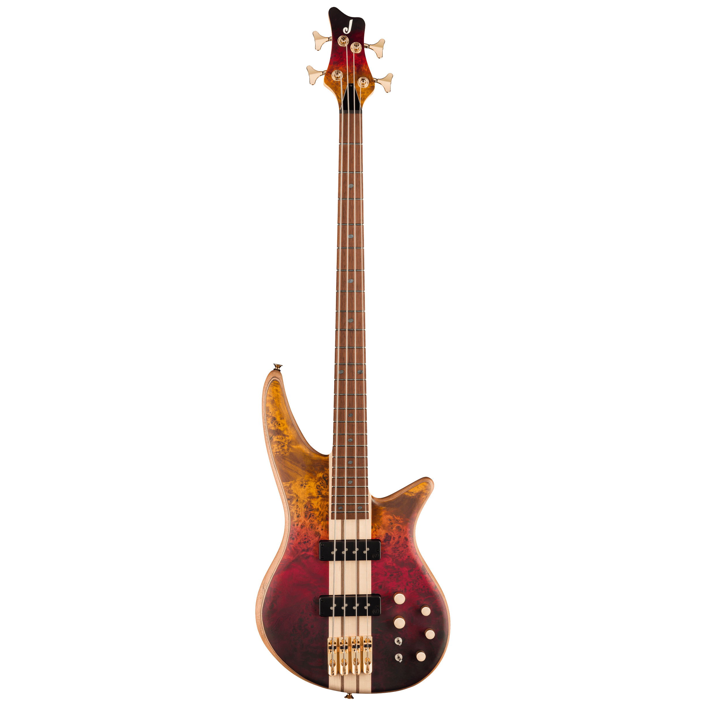 Jackson Pro Series Spectra Bass SBP IV Firestorm Fade