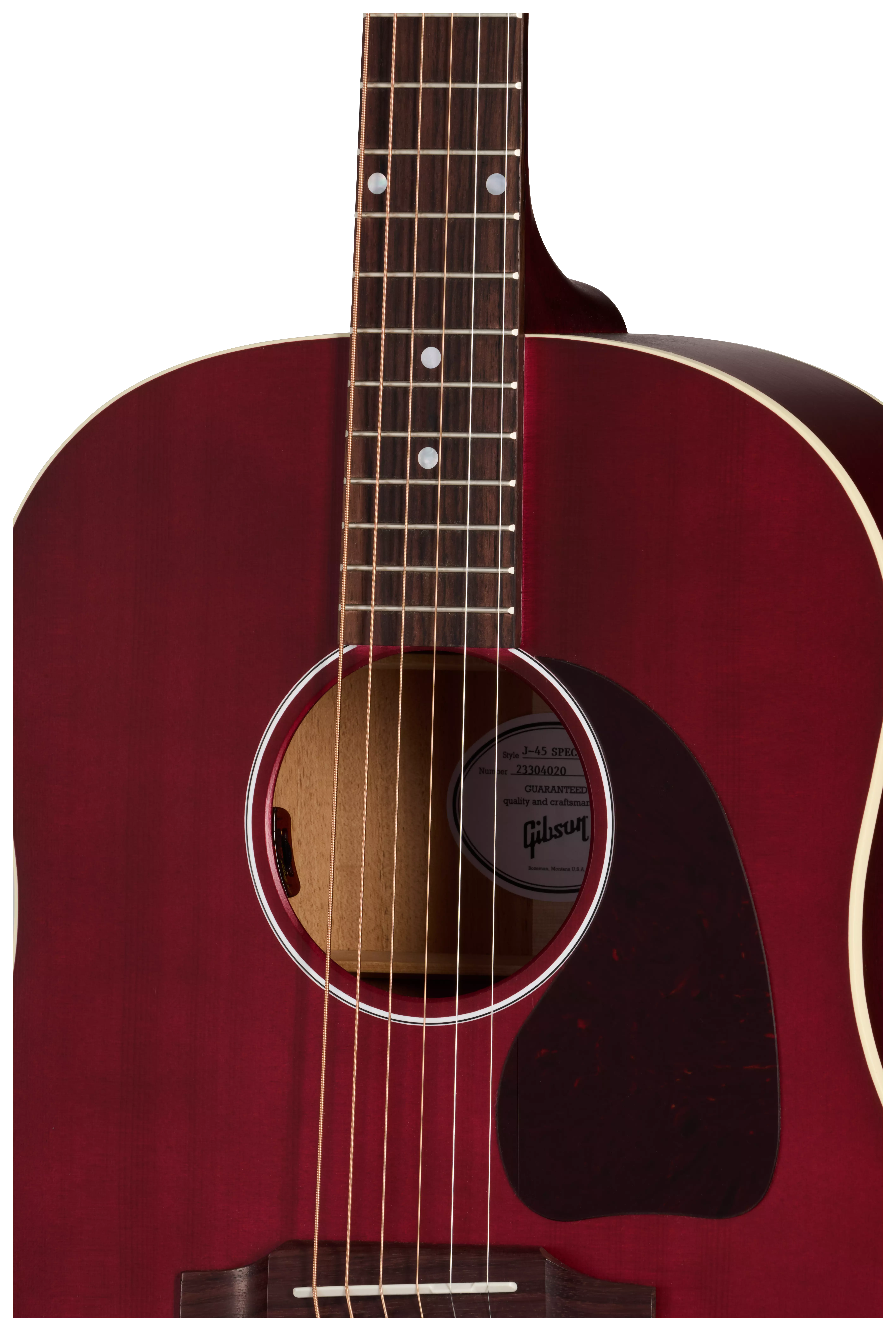 Gibson J-45 Special Wine Red 2