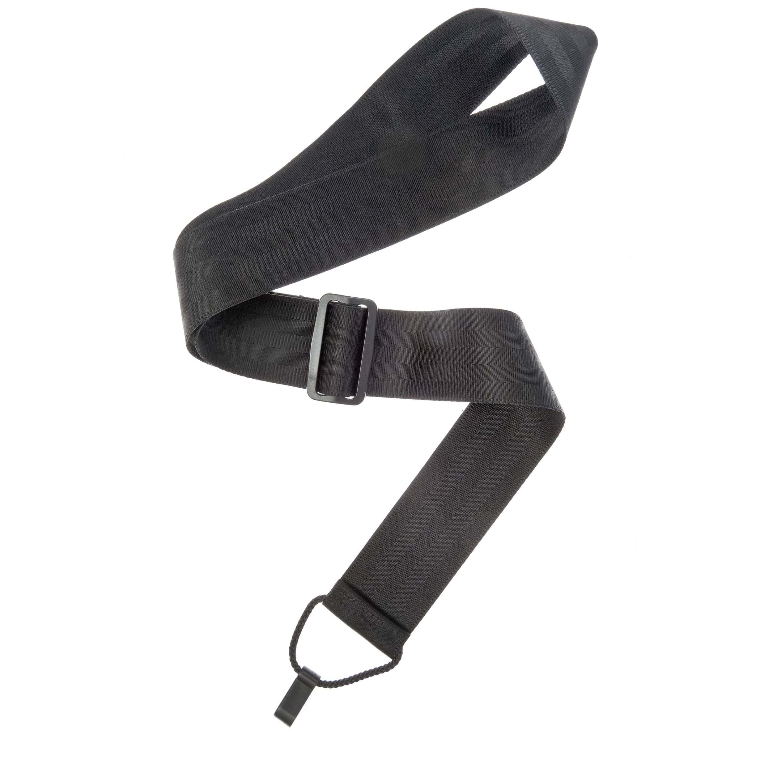 D’Addario - D’Addario Konzertgitarrengurt - Nylongewebe, Black - 1