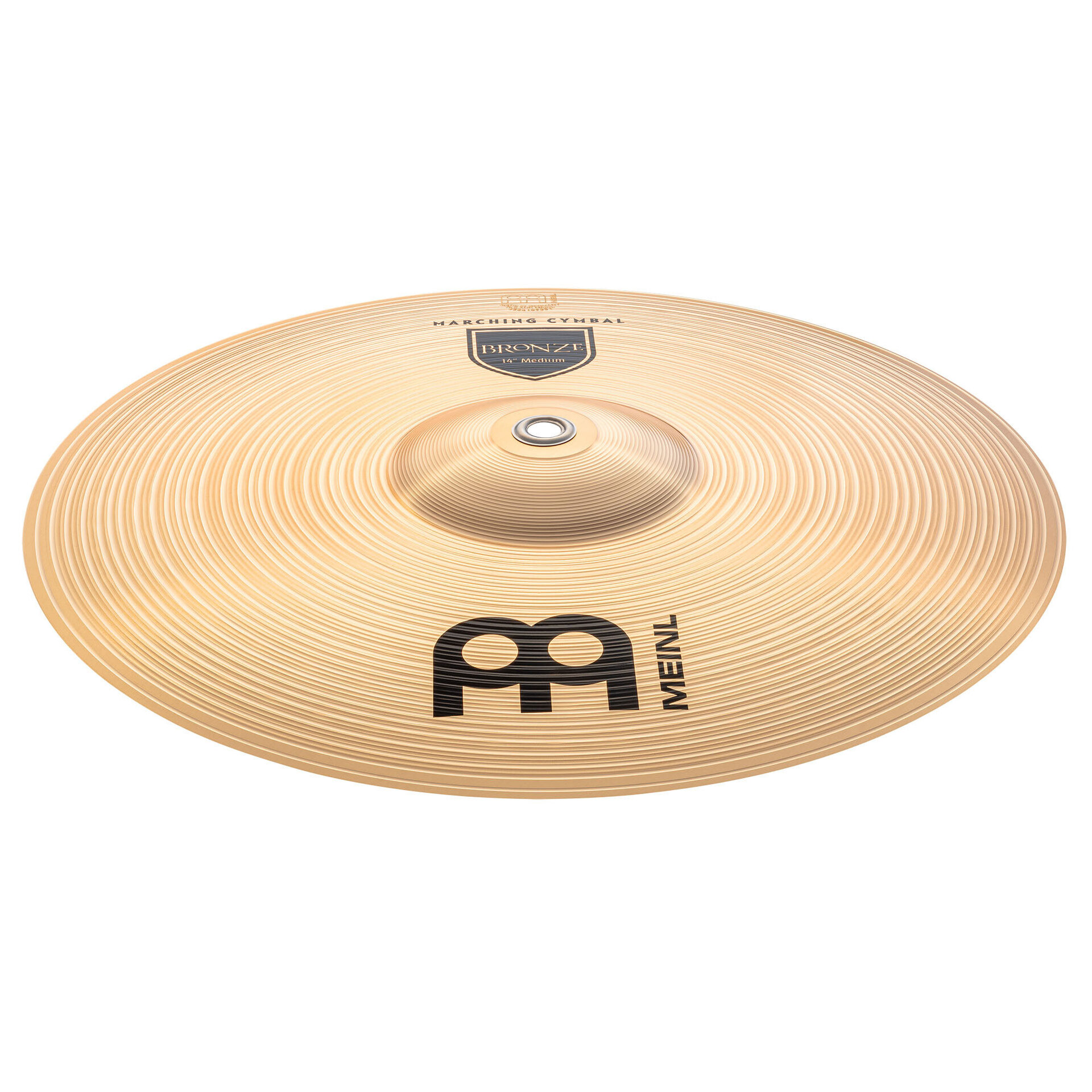 Meinl Cymbals Student Bronze MA-BZ-14M 14" Marching Cymbals 4
