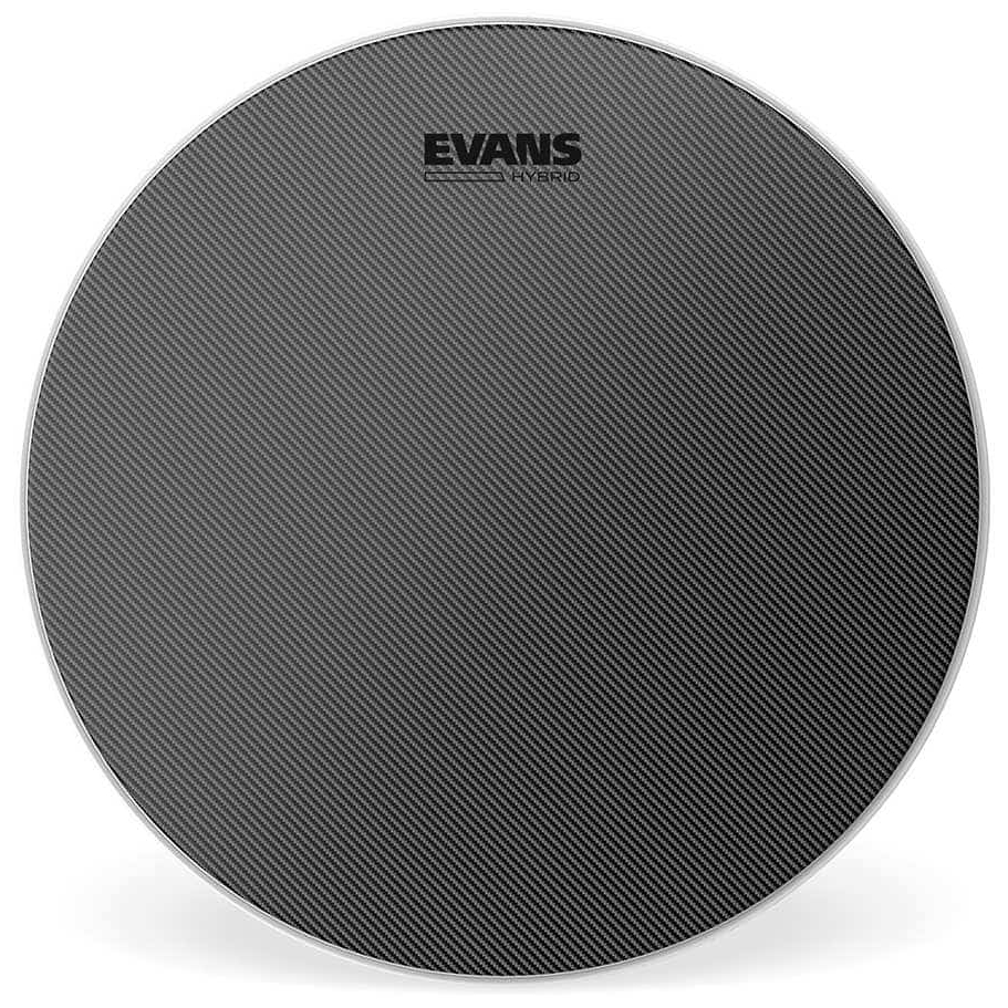Evans - Evans B14MHG - Hybrid Grey Snare Fell - 14 Zoll - Coated