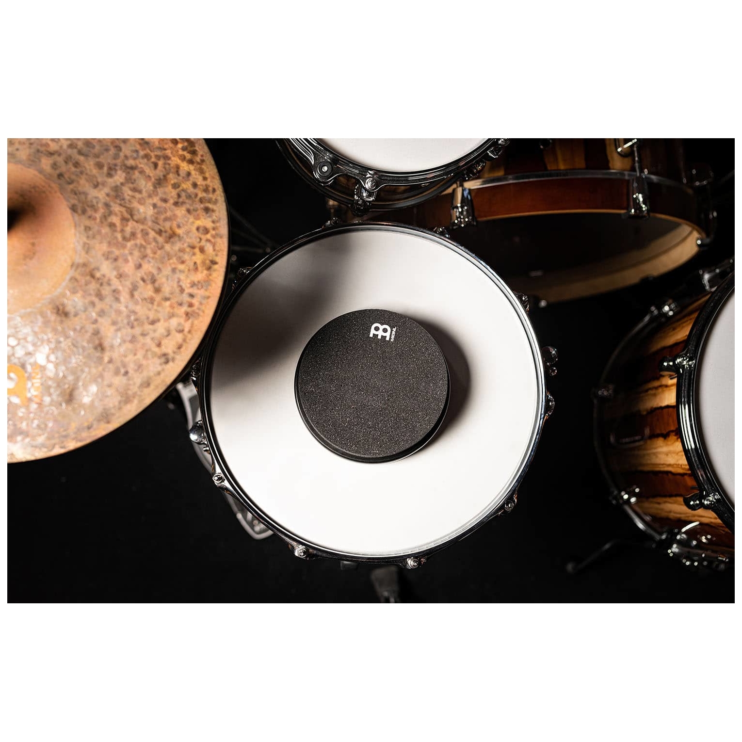Meinl Cymbals - Meinl Cymbals MMP6BK 6 Marshmallow Practice Pad, Black - 7
